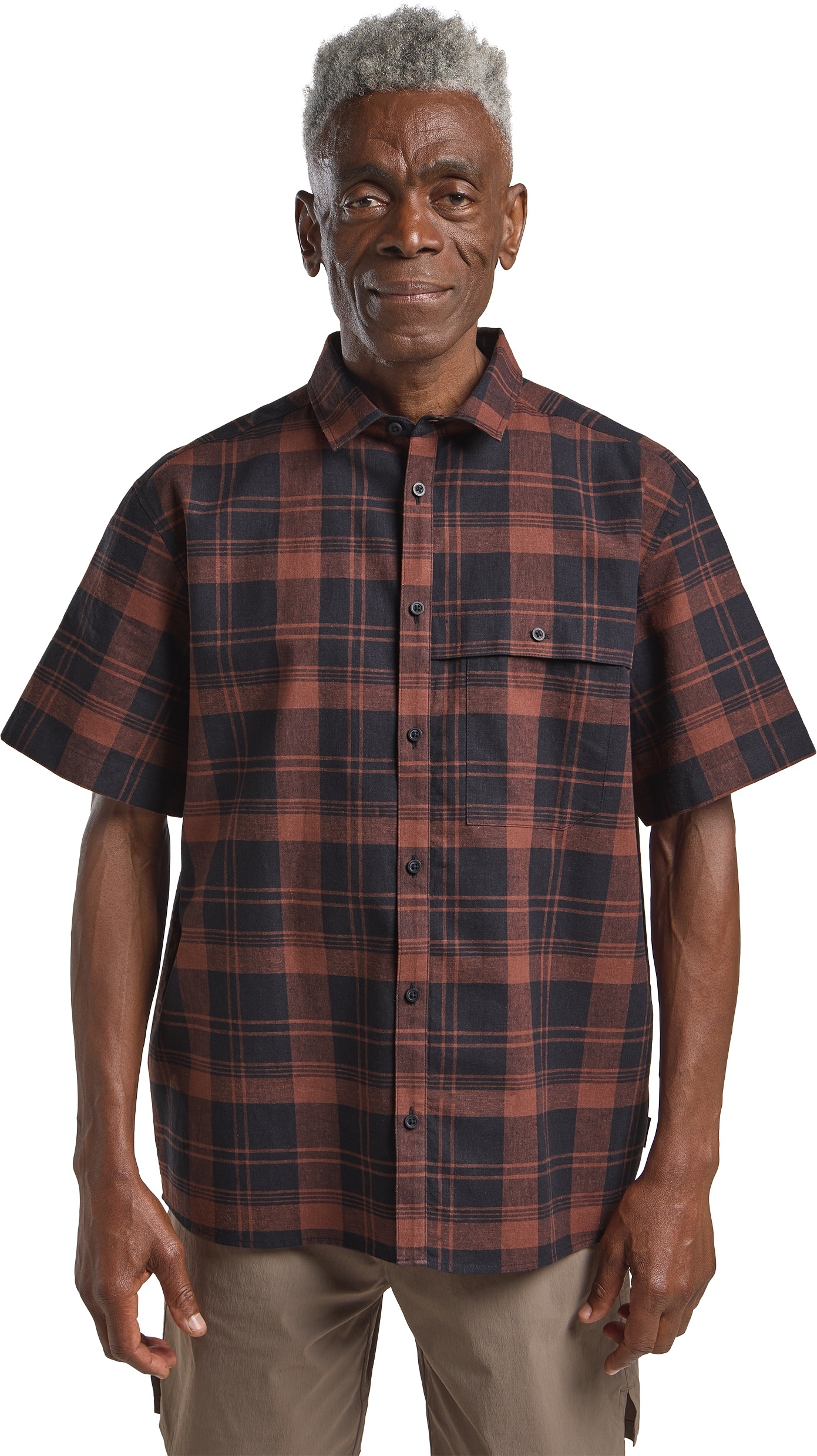 Image of Jack Wolfskin Kurzarmhemd "GREAT PLAINS SHIRT M"