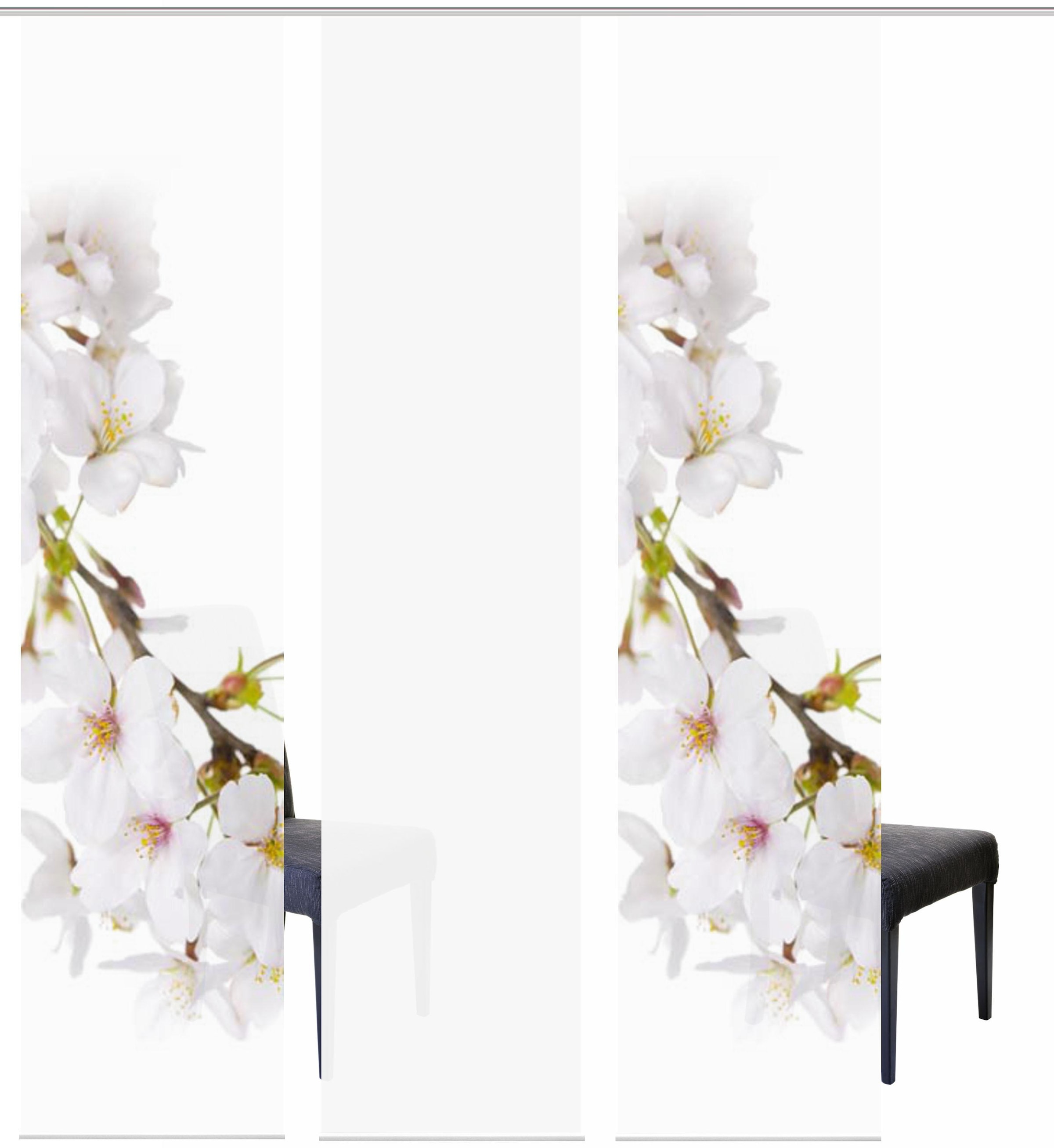 Image of HOME WOHNIDEEN Schiebegardine »KIRANGI 3ER SET«, (3 St.), HxB: 245x60 bei Ackermann Versand Schweiz