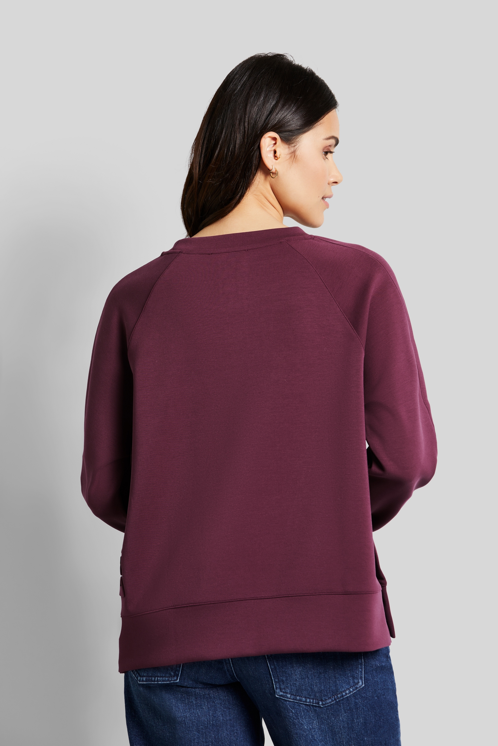 bugatti Sweatshirt, aus elastischer Modalware