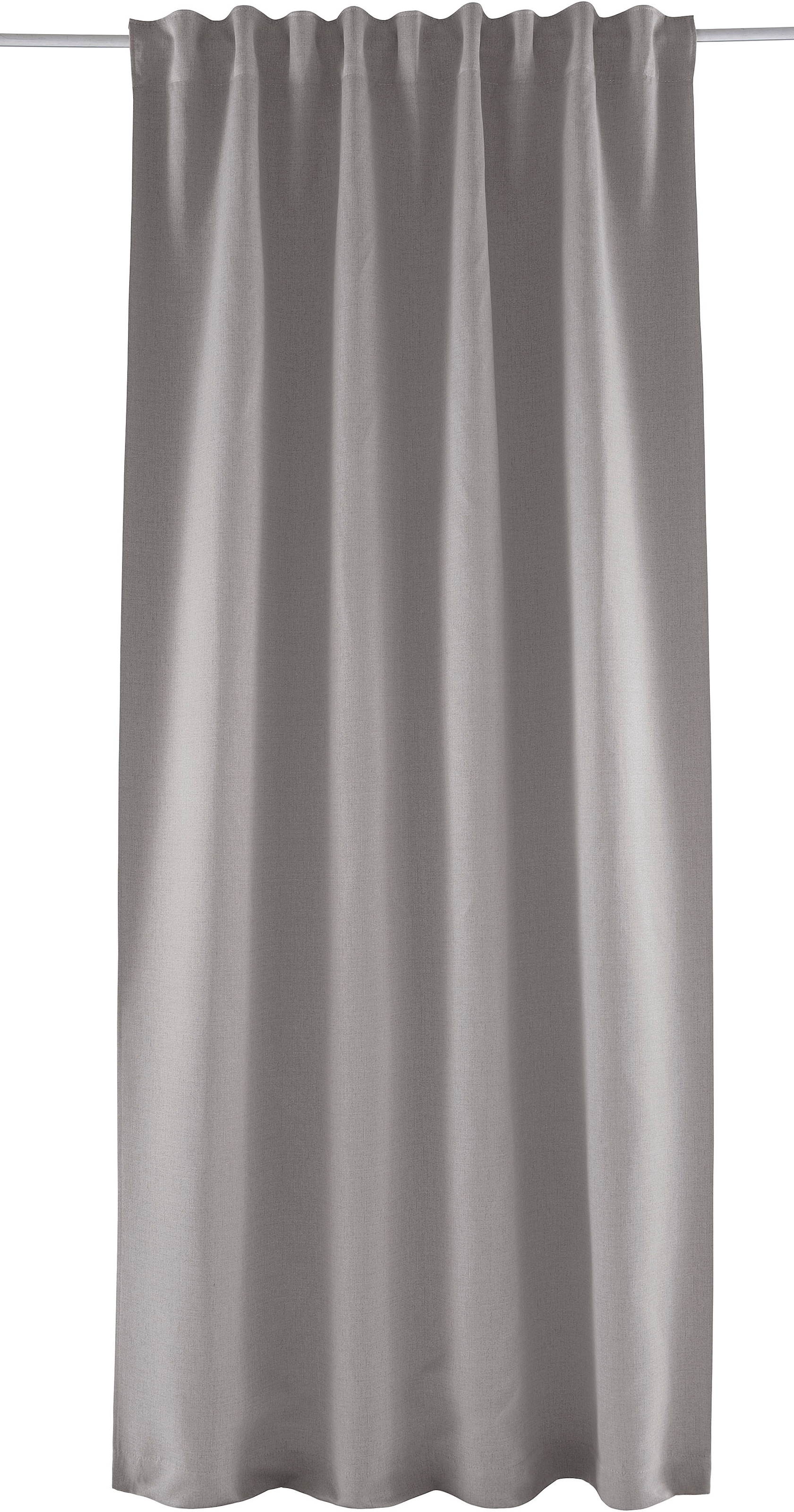 my home Rideau »LONDON« Boucles cachées 1 cuis tlg. Sicht- und Lichtschutz, 135 x 235cm,Melange-Optik,