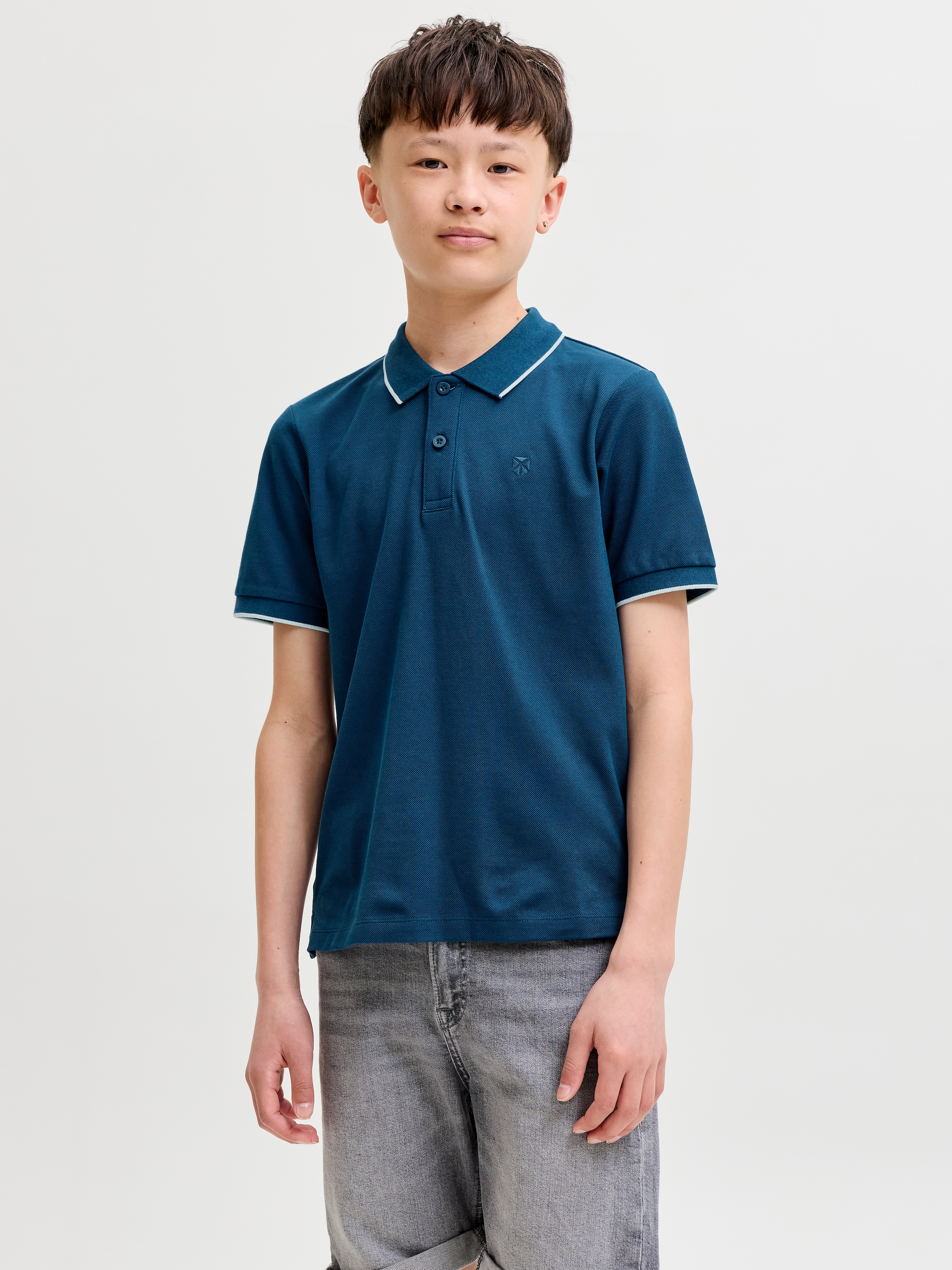 Jack & Jones Junior Poloshirt »JPRBLAWESTON SS POLO JNR« Baumwolle, regular fit