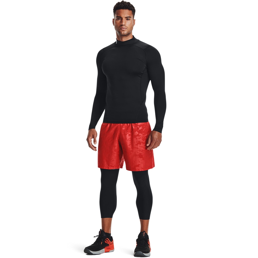 Under Armour® Trainingsshirt »HeatGear® Mock Langarm-Oberteil«