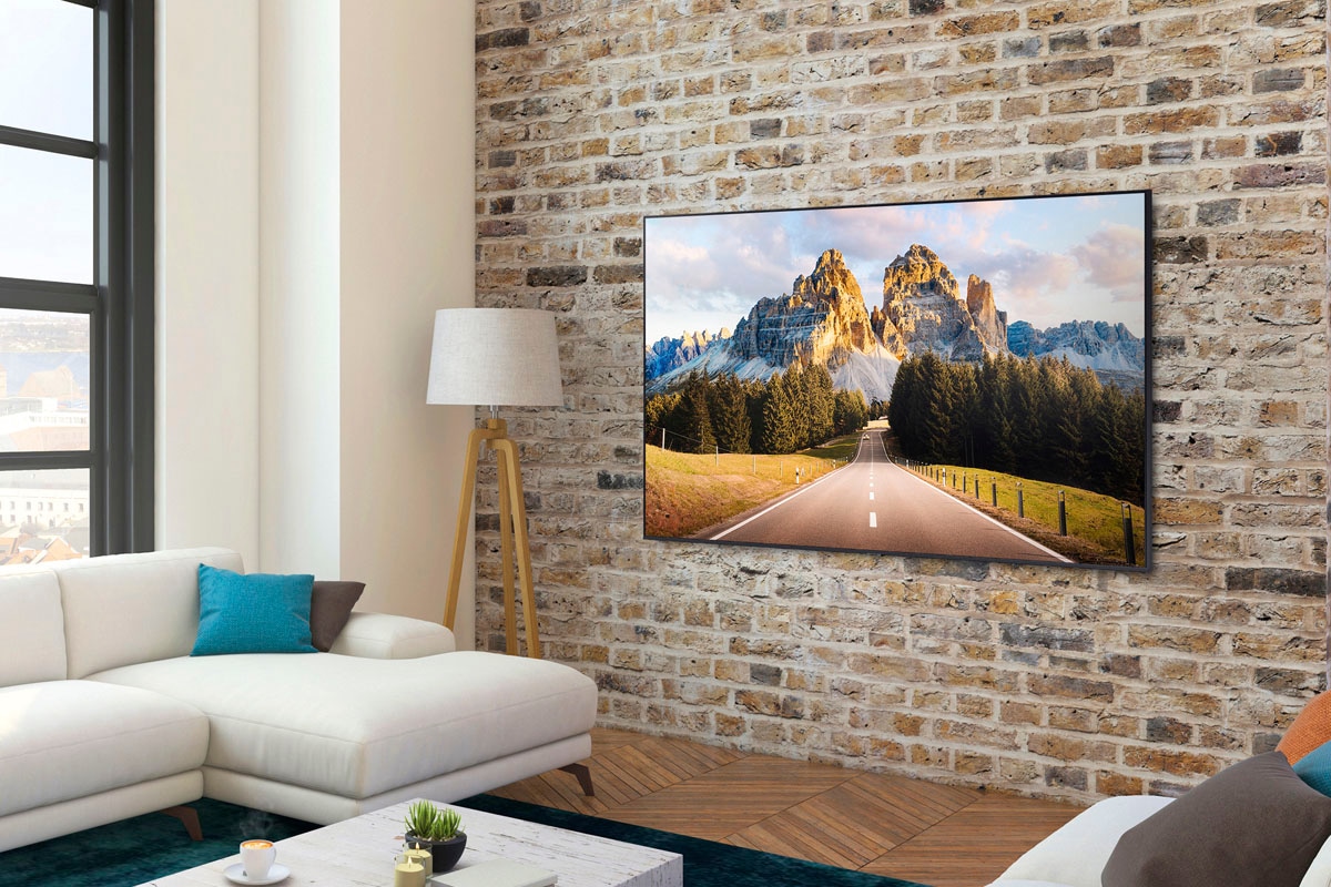 Samsung LED-Fernseher »GU75AU7179U«, 4K Ultra HD, Smart-TV, HDR,Crystal Prozessor 4K,Q-Symphony,Contrast Enhancer