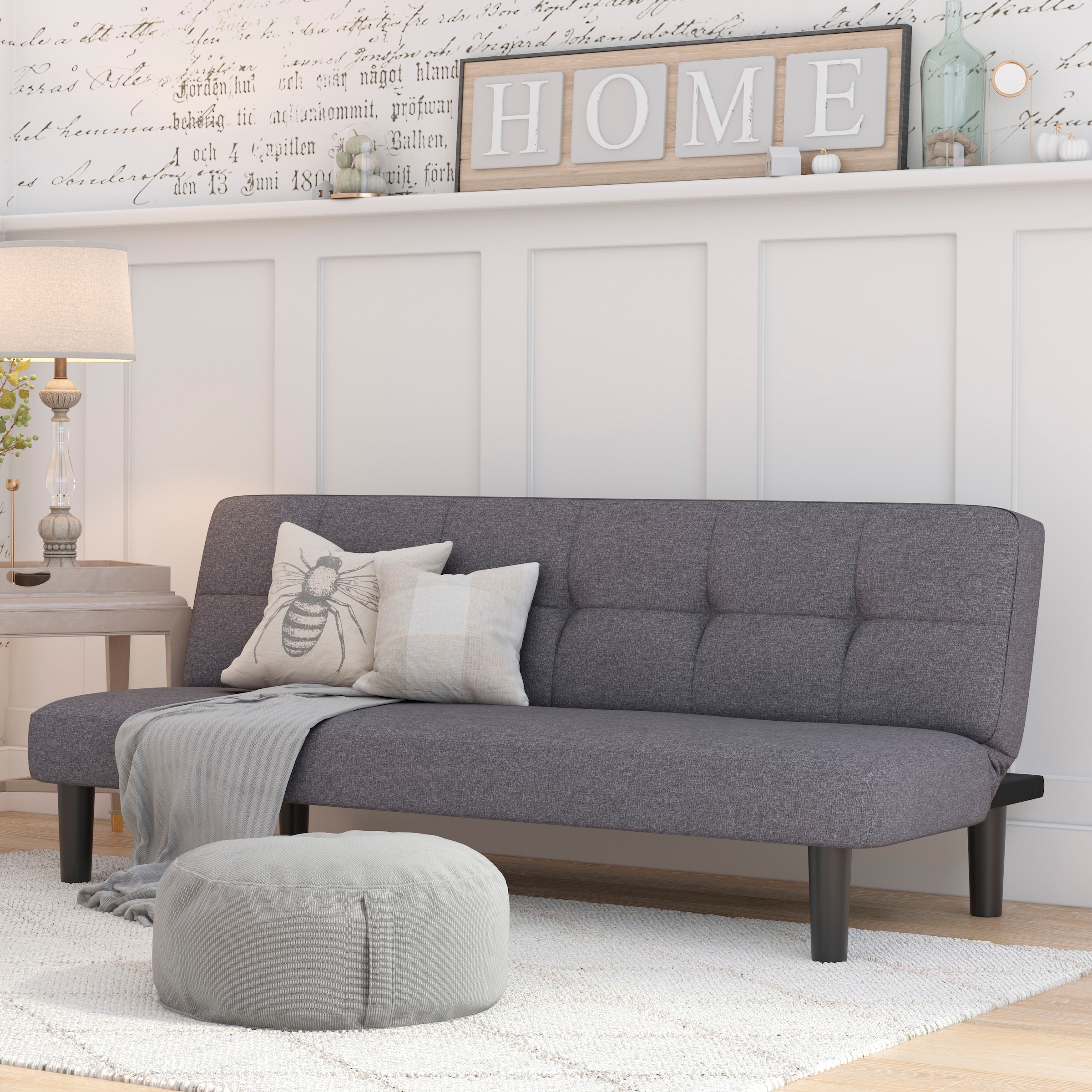 Dorel Home Schlafsofa »Alby«, verschiedene Farbvarianten erhältlich, Sitzhöhe 36 cm, Breite 90 cm