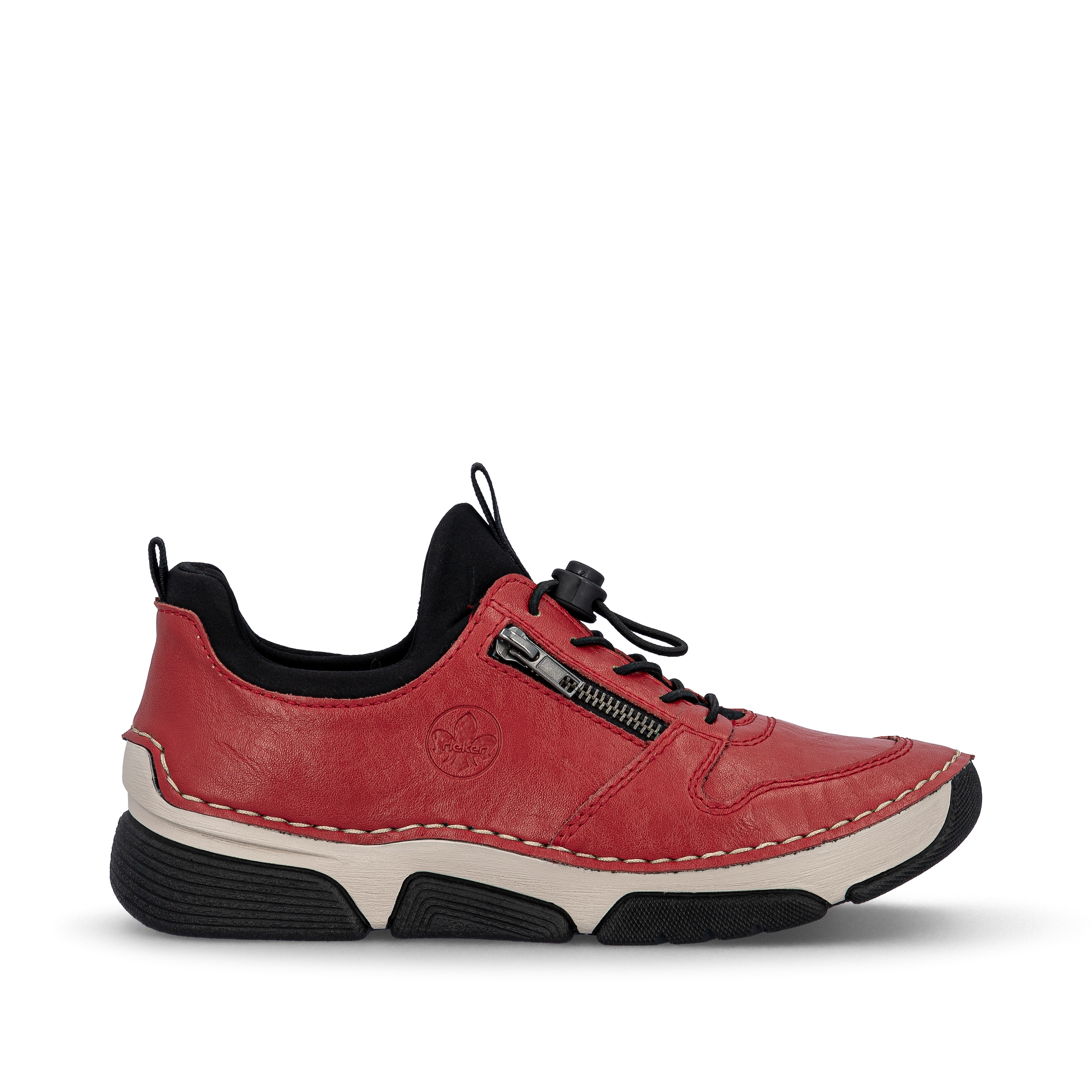 Rieker Slip-On Sneaker  Schlupfschuh, Halbschuh, Freizeitsneaker, Gummizug, Schnellverschluss