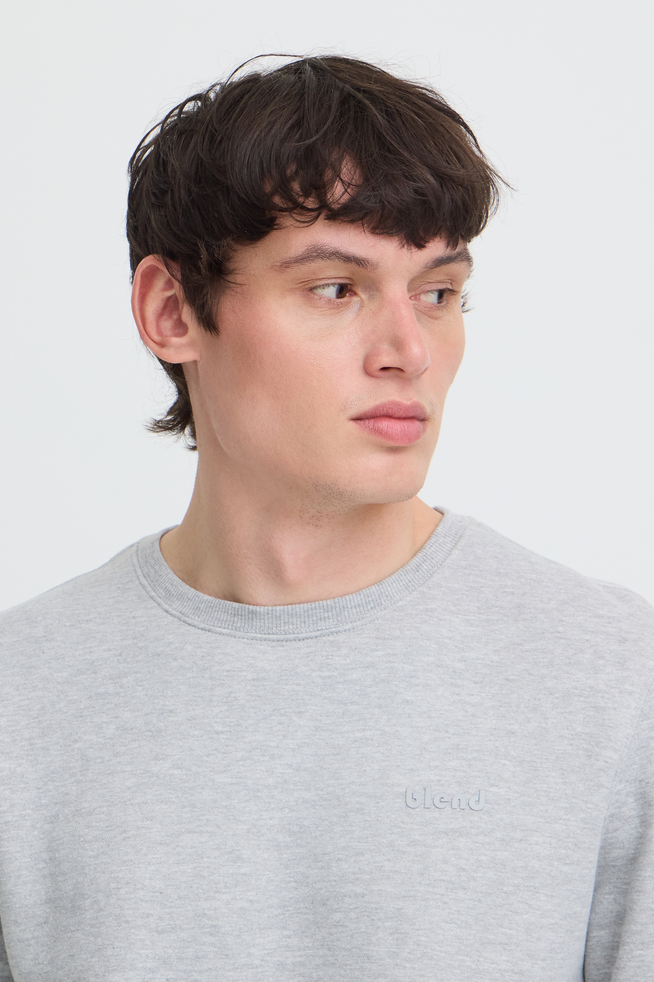 Blend Sweat-shirt »BHDOWNTON CREW NECK SWEAT NOOS«, mélange coton, coupe normale
