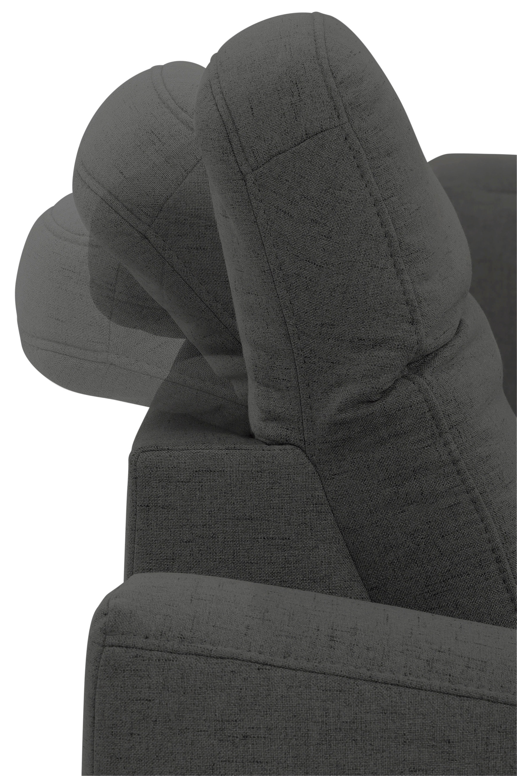 Home affaire Ecksofa »Dundee L-Form« wahlweise mit Kopfteilverstellung und zusätzlich mit Bettfunktion