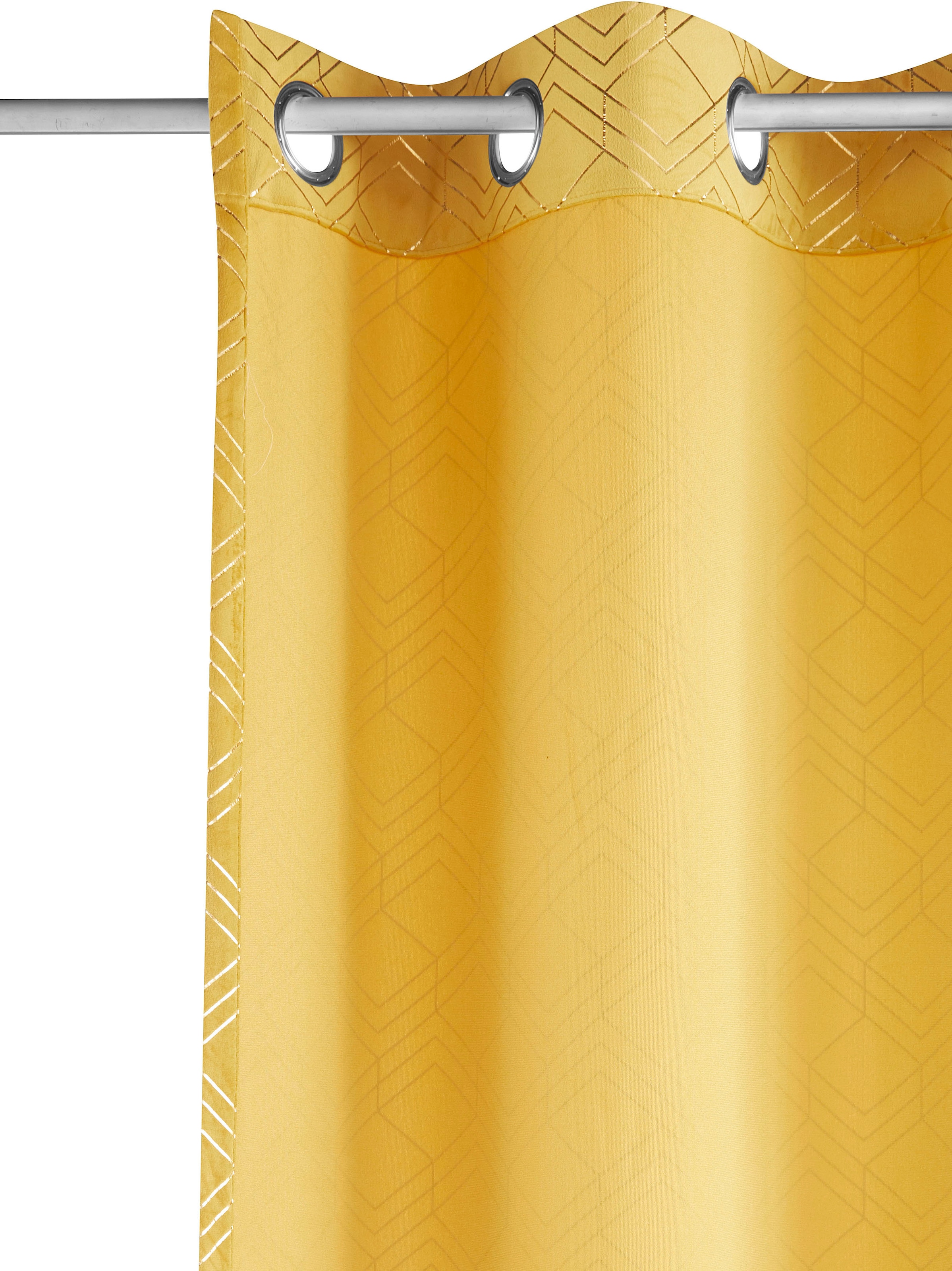 (2 »Velvet bequem Foil«, St.), kaufen my Samt home Vorhang