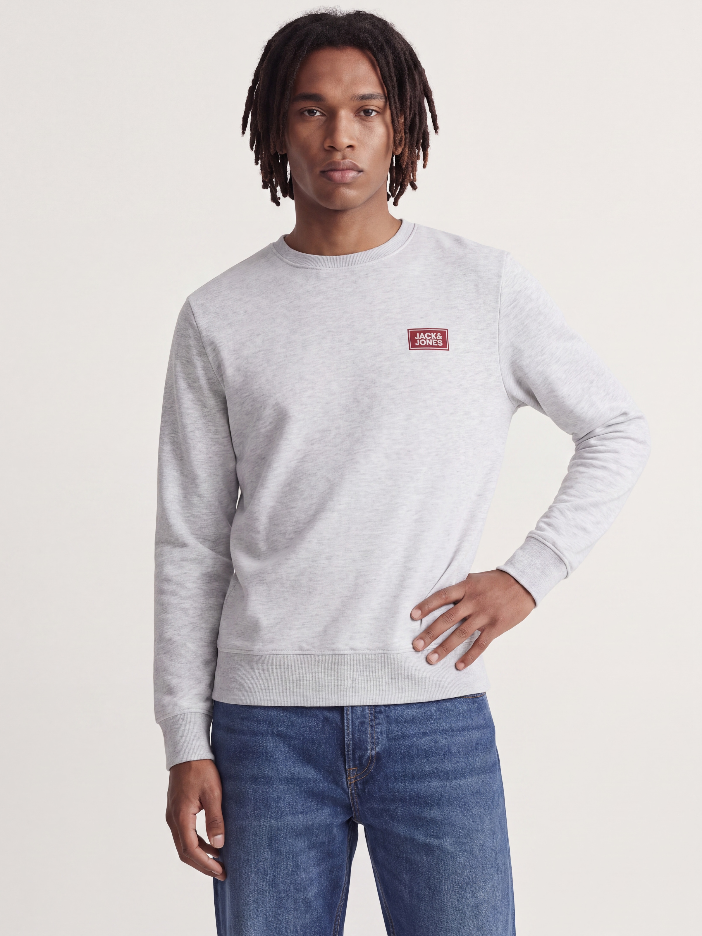 Jack & Jones Sweatshirt »JJRUSH SWEAT CREW NECK 3PK MP«, 3 Baumwollmischung, regular fit
