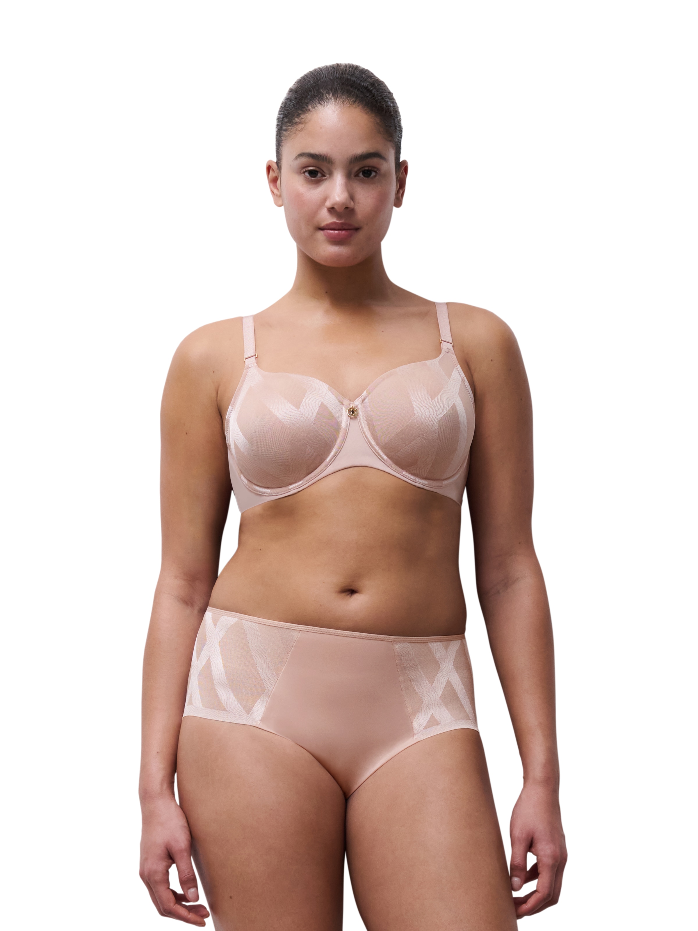 Image of Chantelle Bügel-BH "GLAZE" grafisches Gewebe mit matten und schimmernden Kontrasten