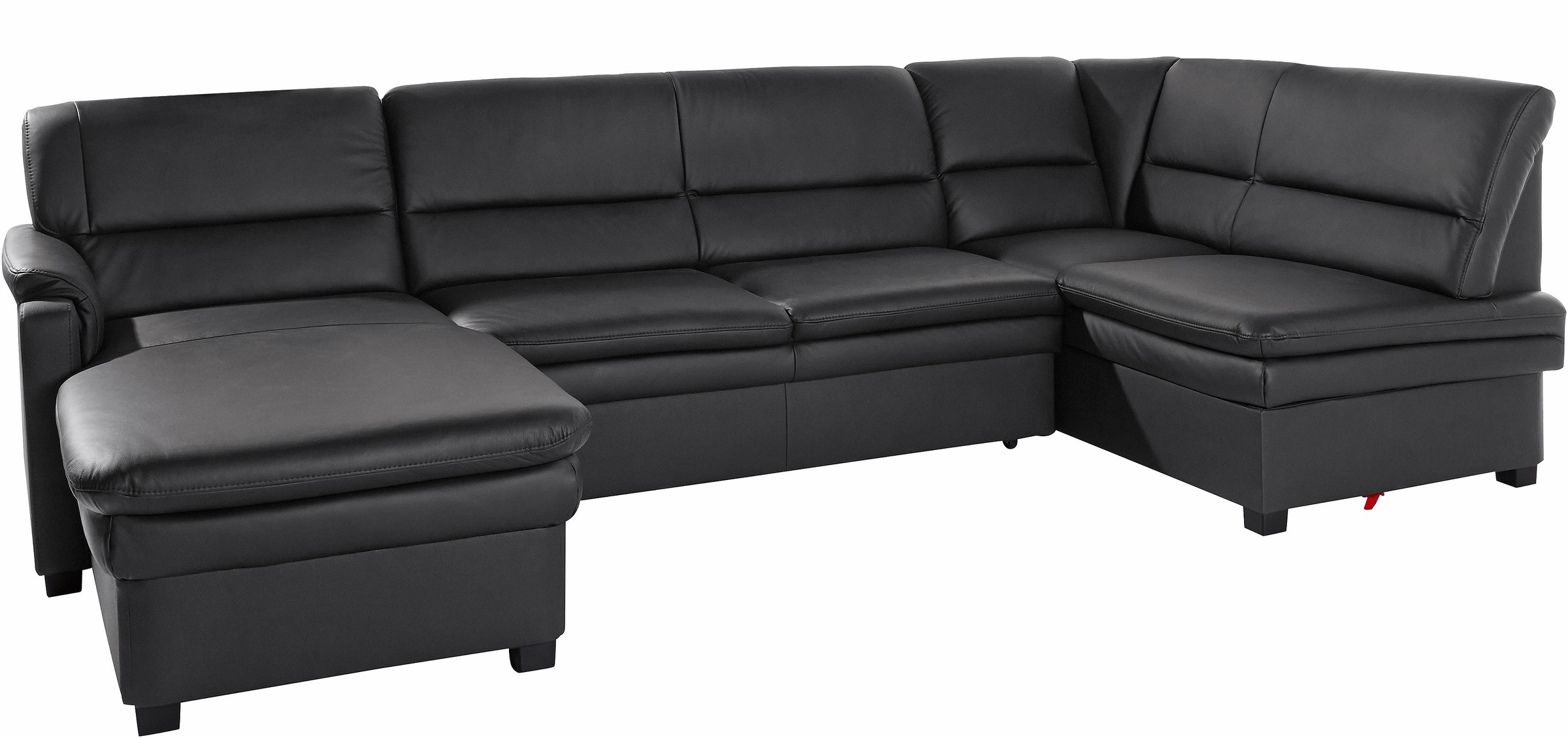 sit&more Wohnlandschaft »Pisa U-Form«, mit Federkern, wahlweise mit Bettfunktion