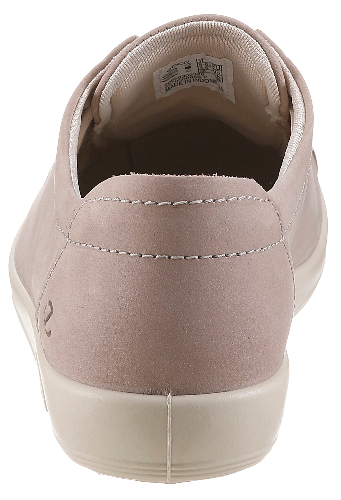 Ecco Schnürschuh »Ecco Soft 2.0«  , Freizeitschuh, Halbschuh, Schnürschuh mit dezenter Logo Prägung