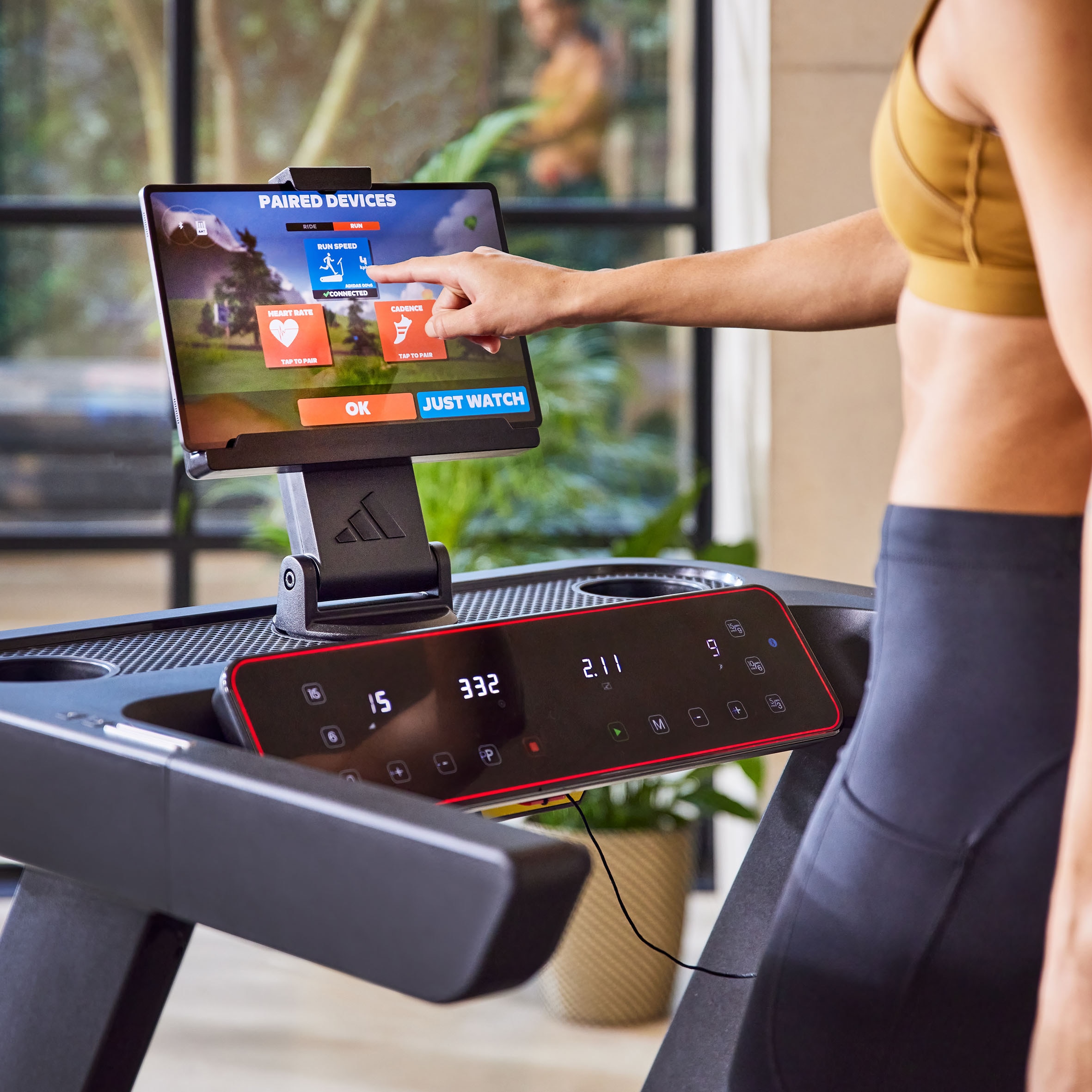 adidas Performance Tapis de course »Laufband T-23« bis max. 20 km/h, mit Steigung, 150 kg max. Benutzergewicht