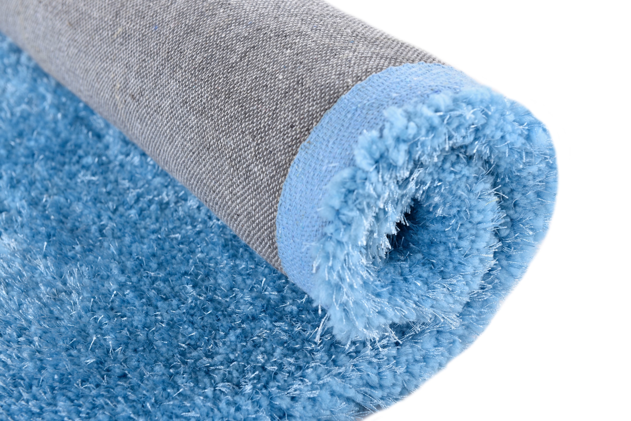 TOM TAILOR HOME Hochflor-Teppich »Soft«, rechteckig, 35 mm Höhe, handgetuftet, Uni-Farben, super weich und flauschig