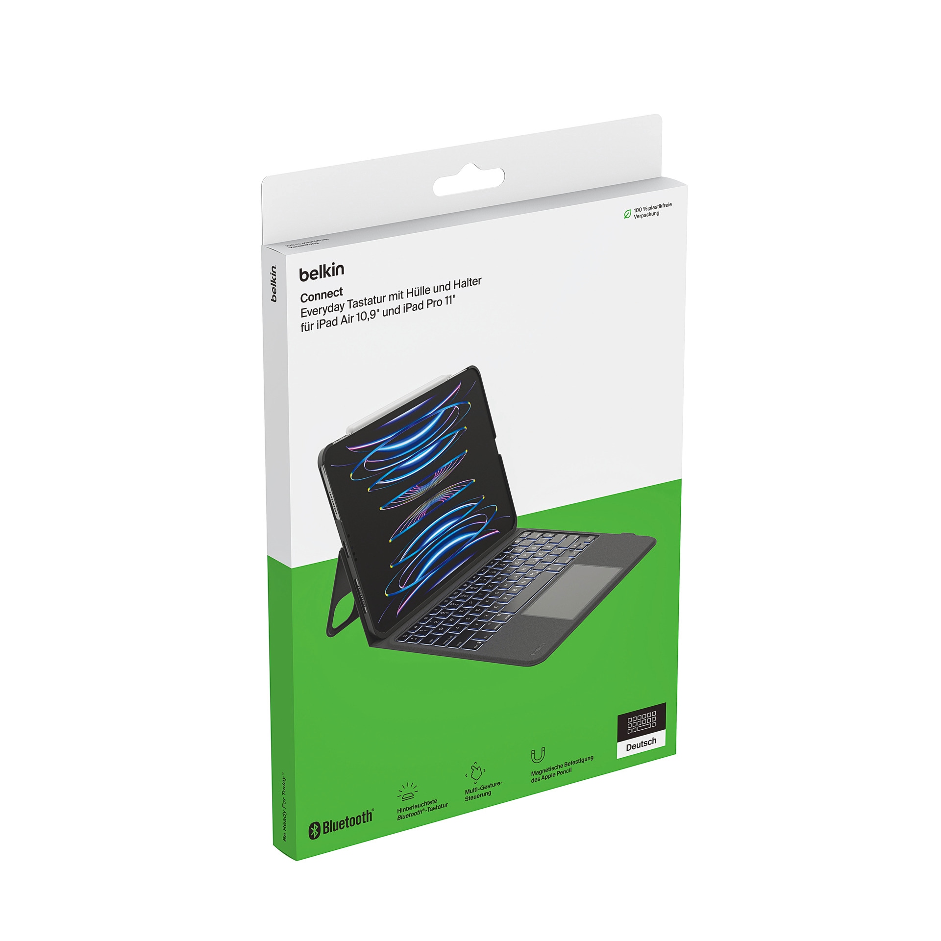 Belkin Clavier iPad »Connect Everyday Tastatur mit Hülle und Halter für iPad 10. Gen« ()