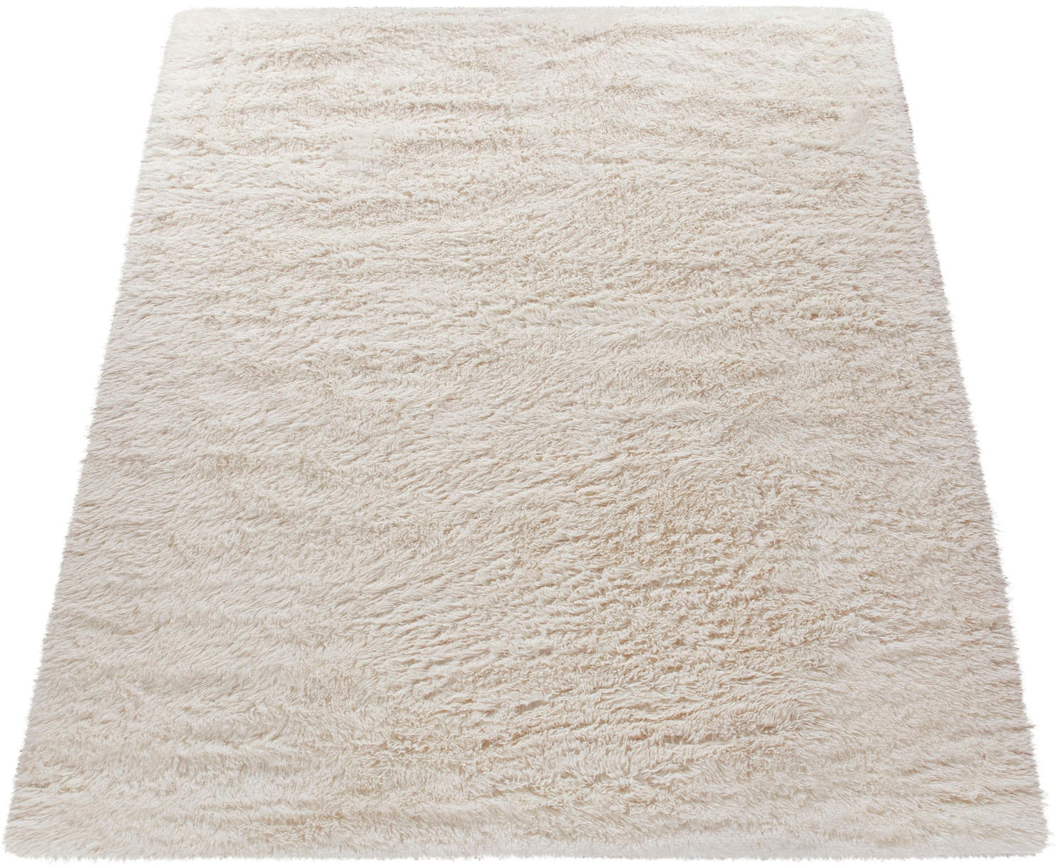 Paco Home Hochflor-Teppich »Silky 591«, rechteckig, 37 mm Höhe, Uni-Farben, besonders weich und kuschelig