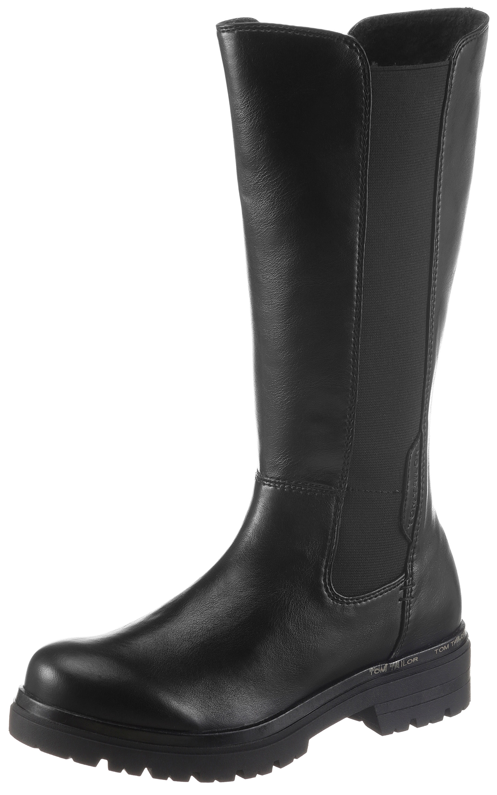 Image of TOM TAILOR Stiefel, mit profilierter Laufsohle, Schuhweite G (weit) bei Ackermann Versand Schweiz