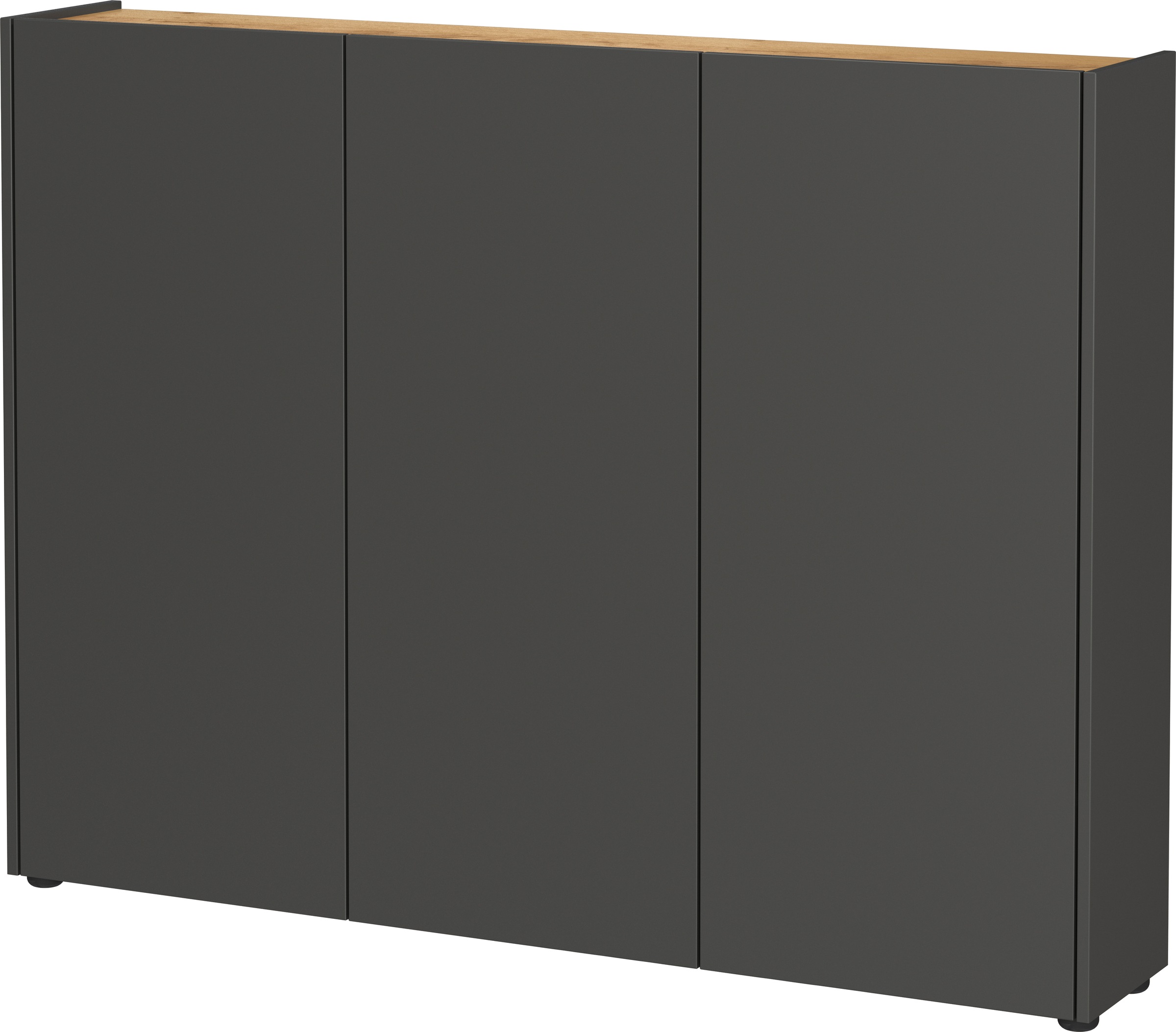 Image of GERMANIA Schuhschrank "GW-Libbiano", ideal für schmale Flure, Breite 138 cm, in 3 verschiedenen Höhen