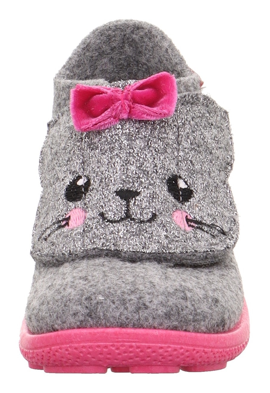 Superfit Chausson »HAPPY OCTI, WMS: mittel«  Babyschuh mit Klettverschluss, Grössenschablone zum Download
