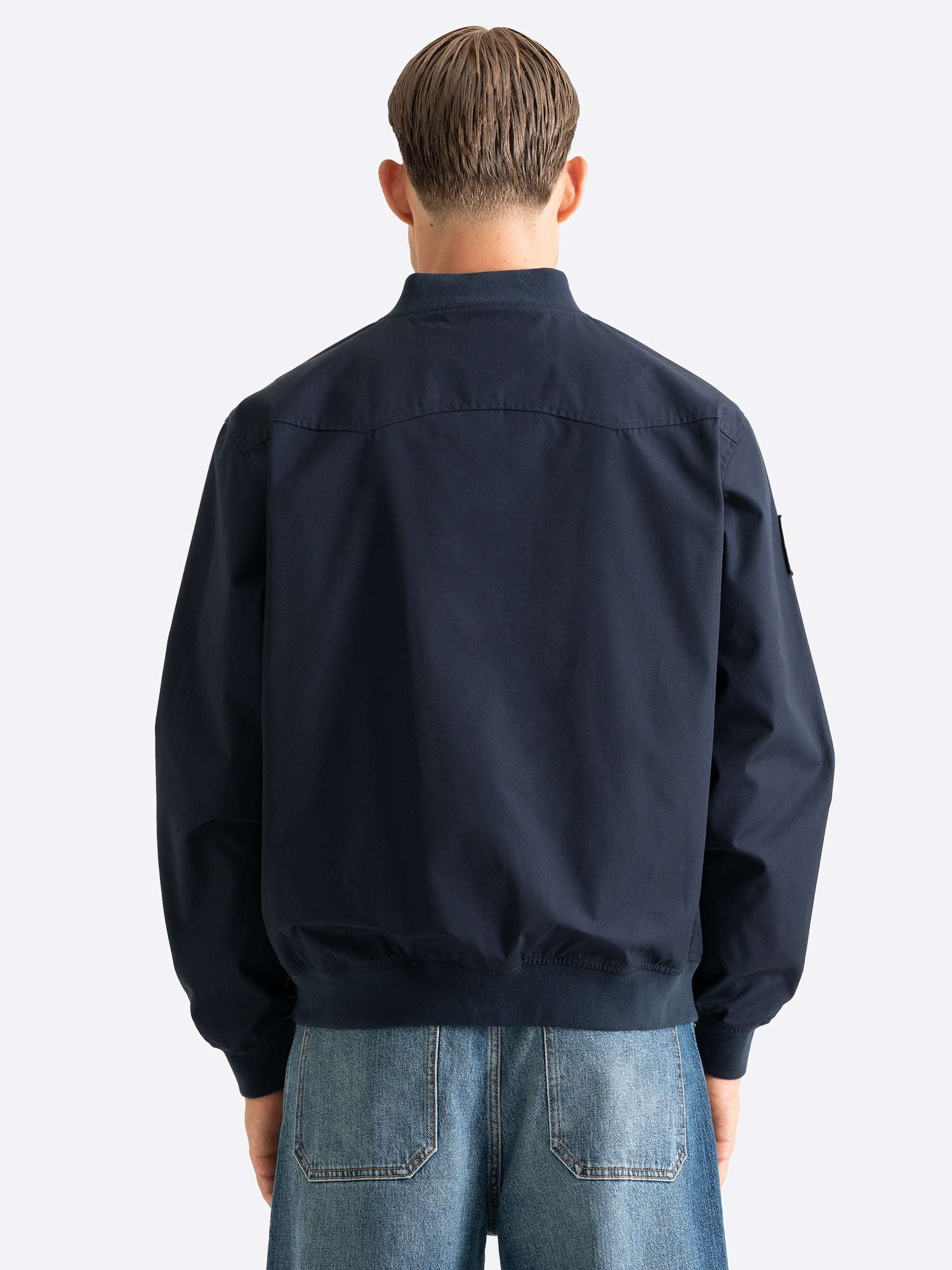 Lonsdale Veste collège »LEYTONSTONE« mit Reissverschluss, aus Baumwolle und Polyester, normale Passform
