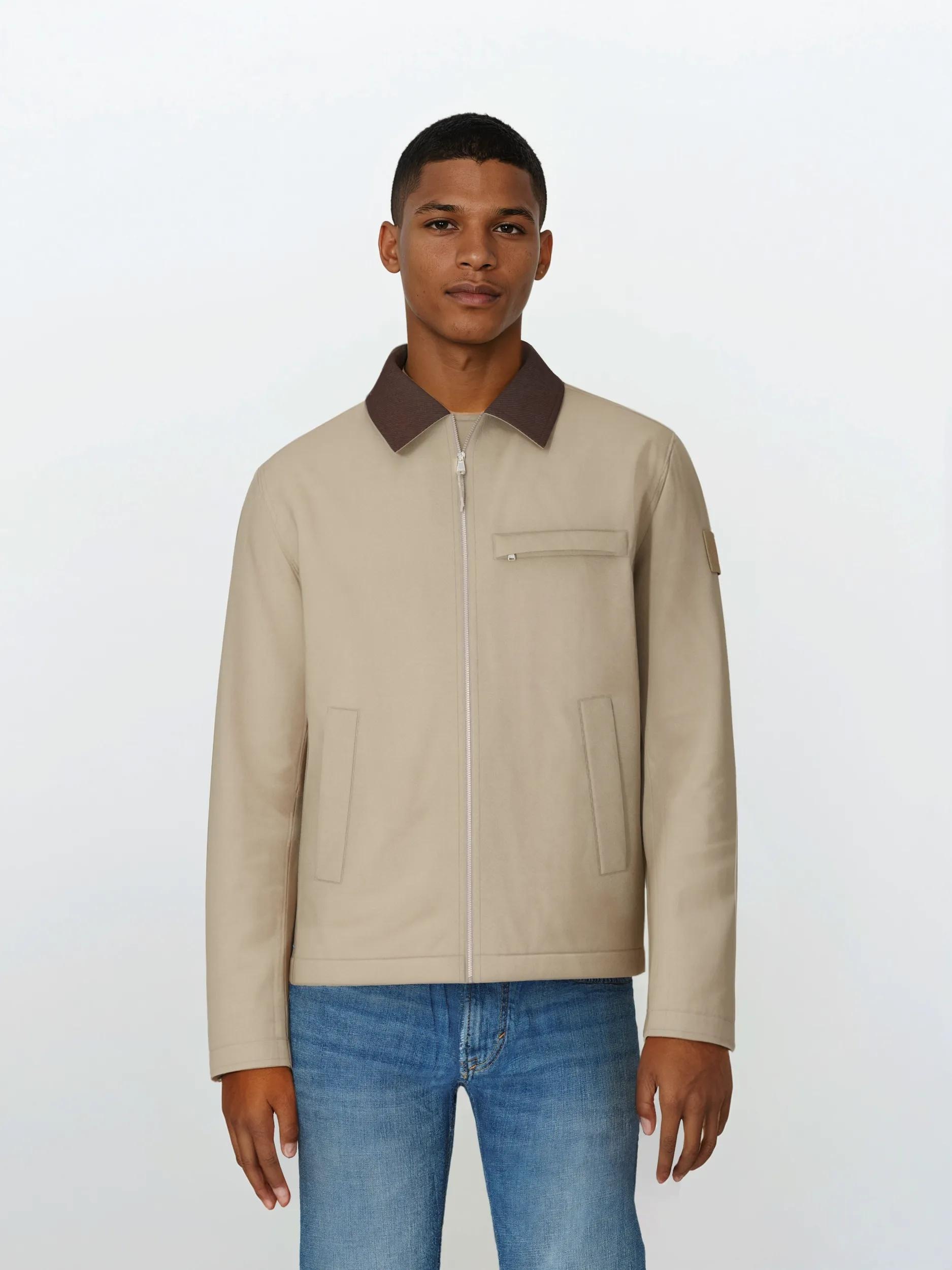 Image of Joop Jeans Sommerjacke "Matok" ohne Kapuze Regular fit mit Umlegekragen