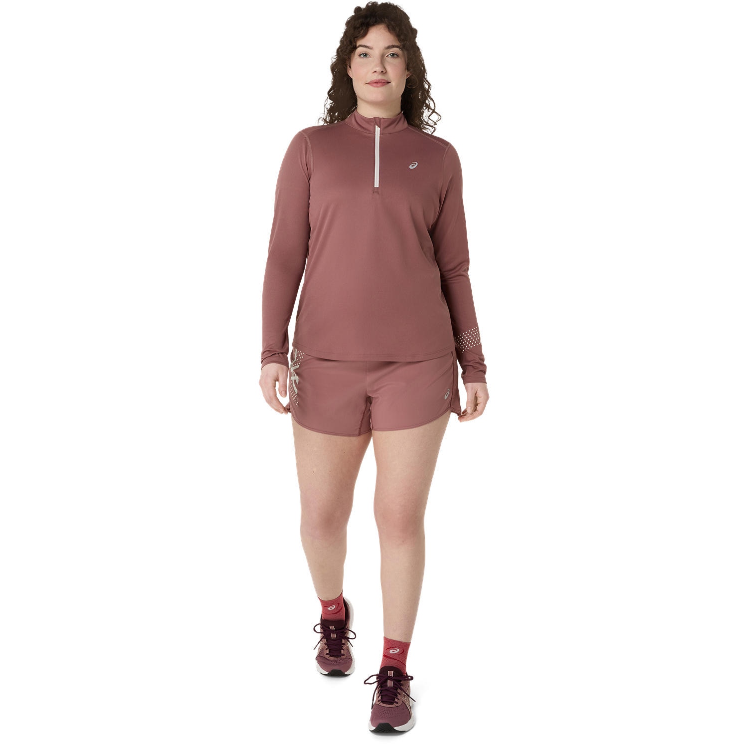 Asics Laufshirt »ASICS ICON 1/2 ZIP LS TOP«
