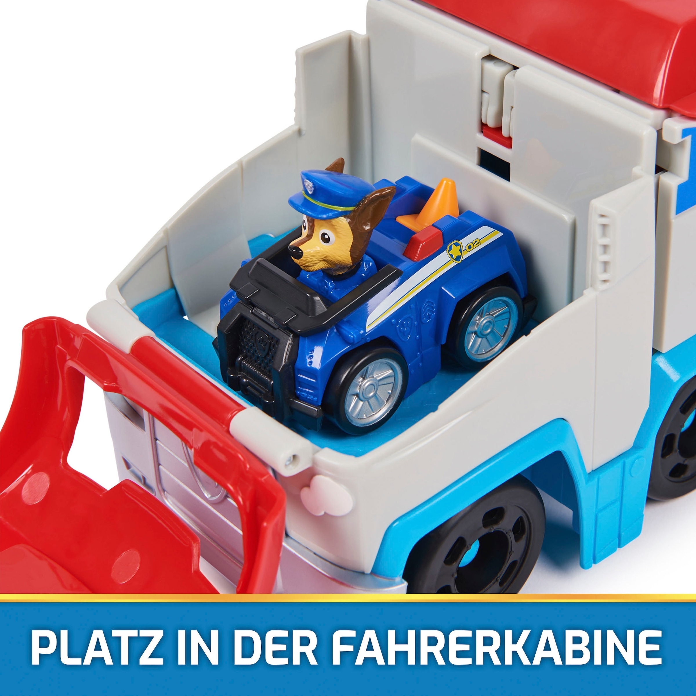 Spin Master Spielzeug-Transporter »Paw Patrol - Pup Squad Patroller« mit Chase-Fahrzeug