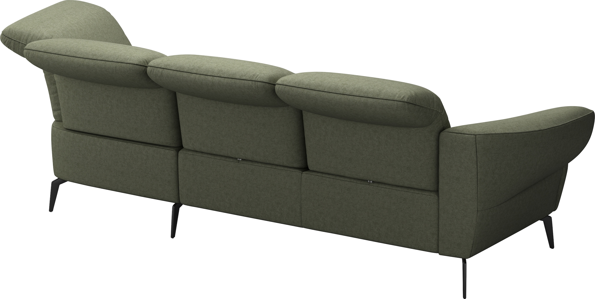 sit&more Ecksofa »Dance, L-Form, inkl. Sitztiefenverstellung« inkl. Click&Seat, optional mit Kopfteilverstellung