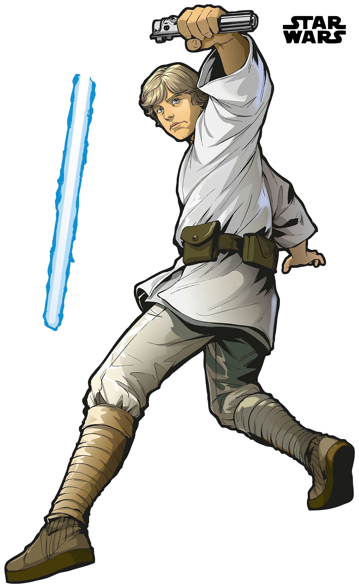 Image of Komar Vliestapete »Star Wars XXL Luke Skywalker«, bedruckt-Comic-Retro, 127 x 200 cm (Breite x Höhe) bei Ackermann Versand Schweiz