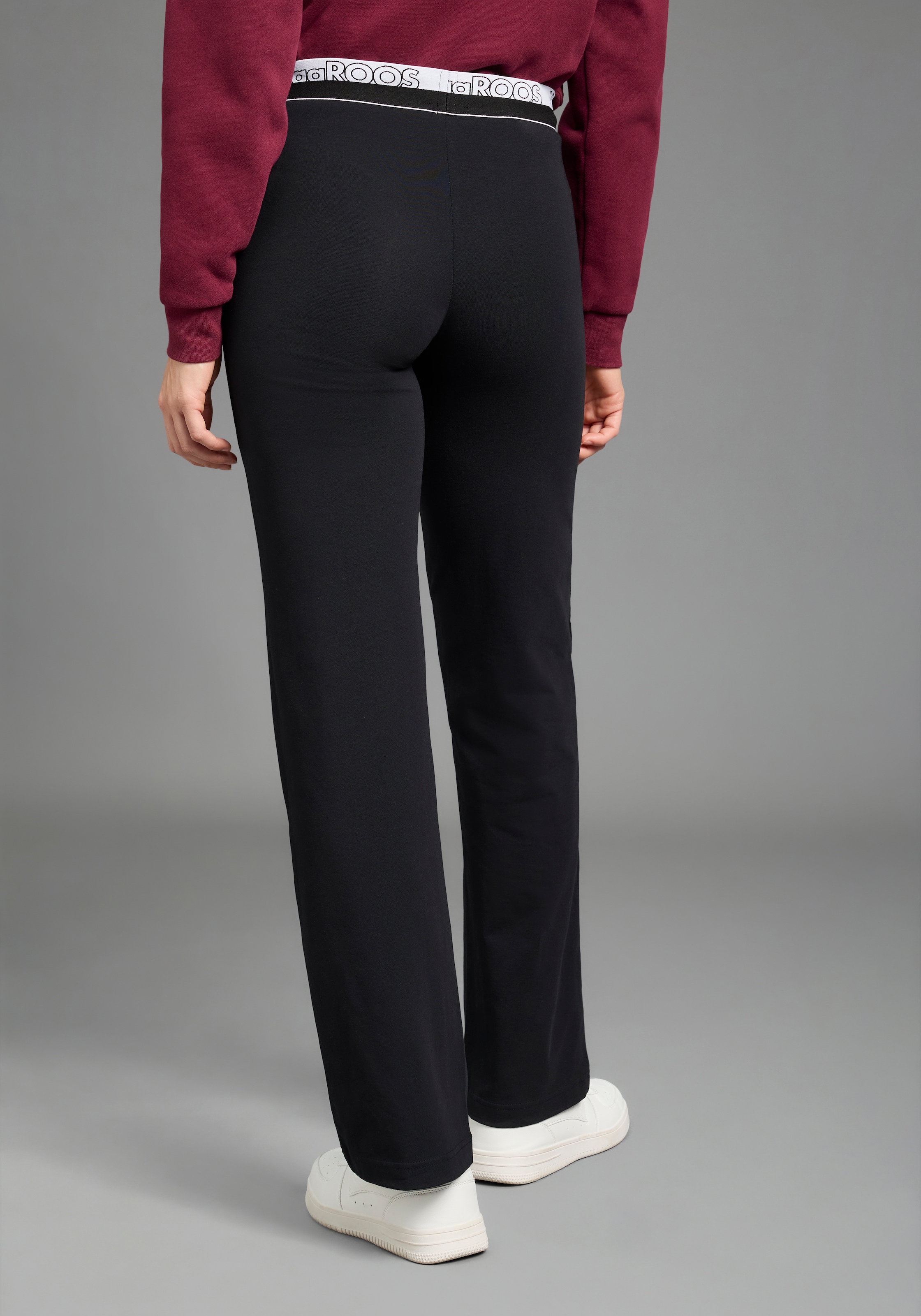 KangaROOS Jazzpants  weite Beinform, mit Gummizug am Bund, aus elastischem Material