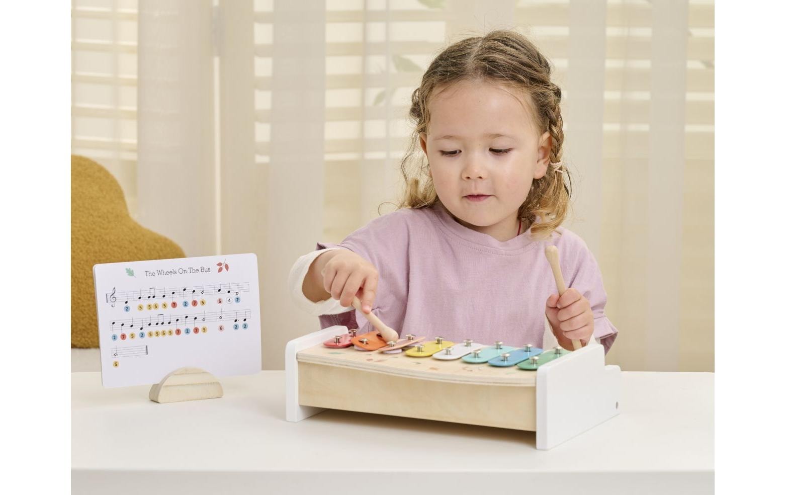 Spielba Spielzeug-Musikinstrument »Piano und Xylophon 2 in 1«