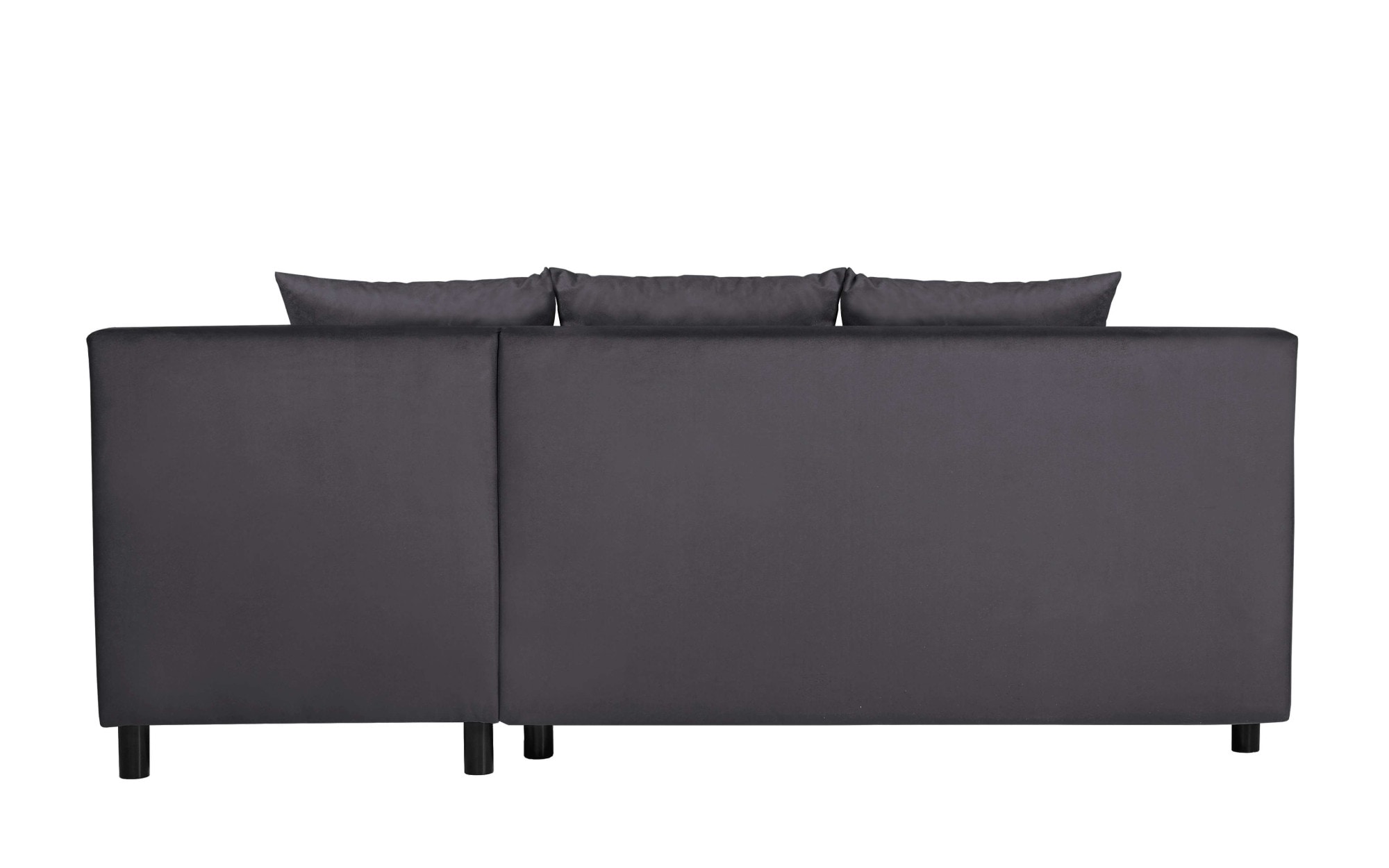 INOSIGN Ecksofa »IWALANI, Schlafsofa mit Bettkasten, Recamiere beidseitig montierbar« L-Form, B/T/H 199/135/83 cm, Struktur weich & Velvet
