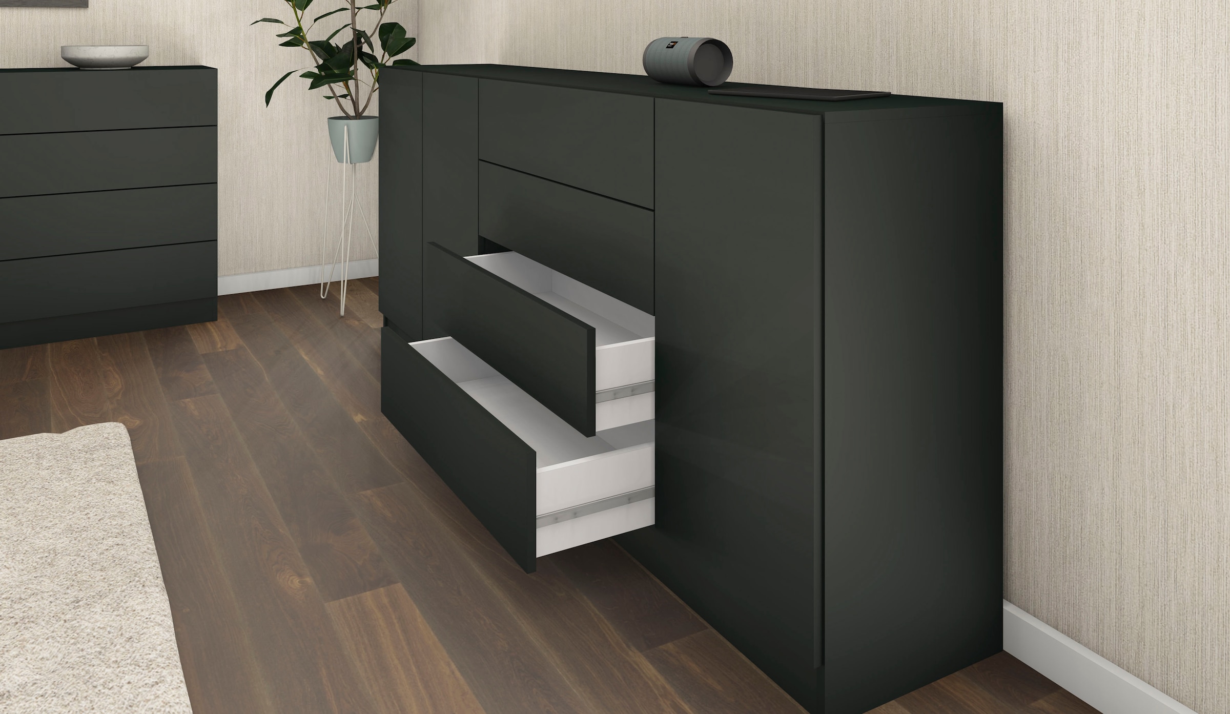 Möbel borchardt 190 cm Breite kaufen Sideboard günstig »Vaasa«,