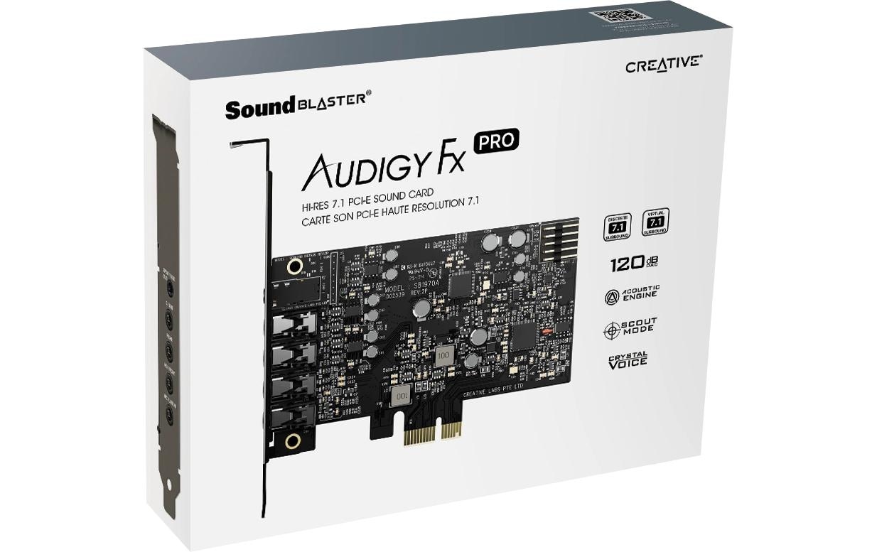 Creative Carte son »Sound Blaster Audigy FX PCI-Express«