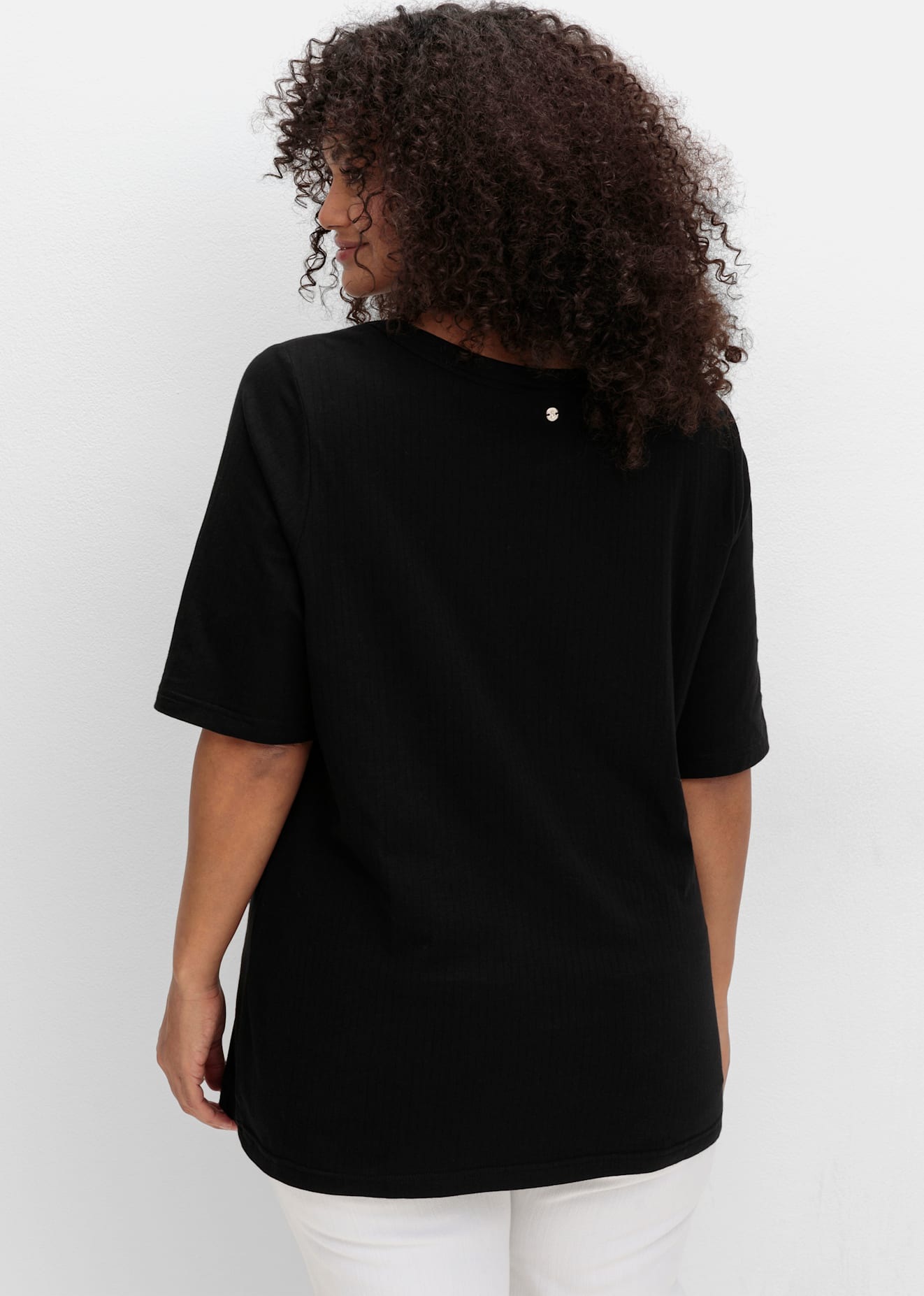 Sheego T-Shirt »T-Shirt«, (1 tlg.)