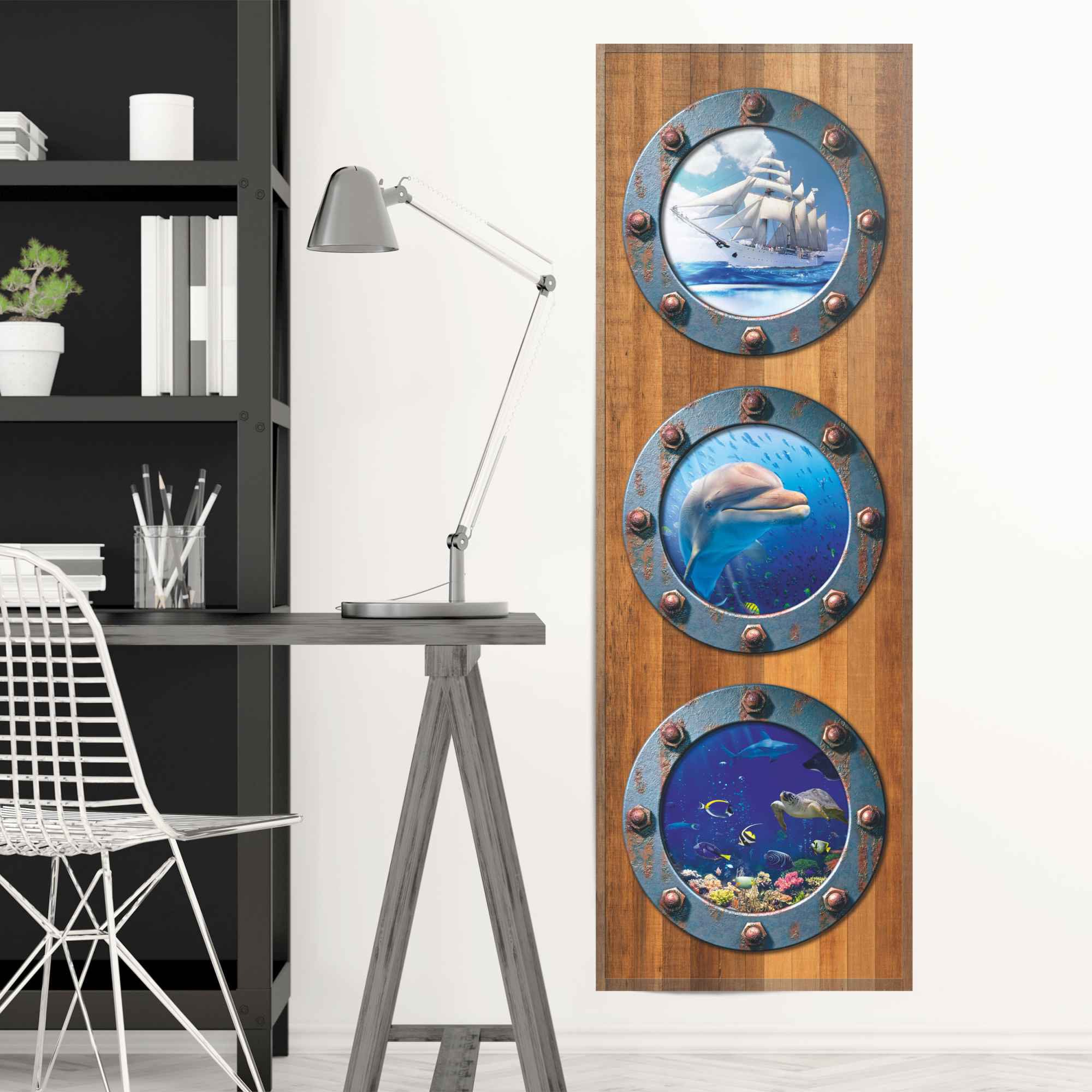 Reinders! Poster »Bullauge Unterwasserwelt - Mer - Fische - Träume«, (1 St.)
