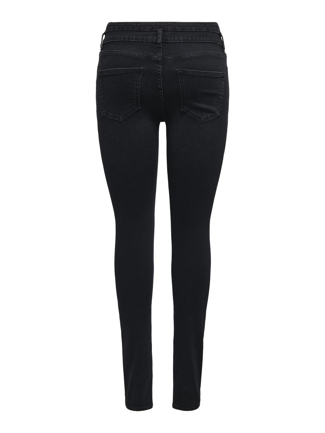 ONLY Skinny-fit-Jeans »ONLBLUSH MID SK DB WAIST DNM TAI BOX X«