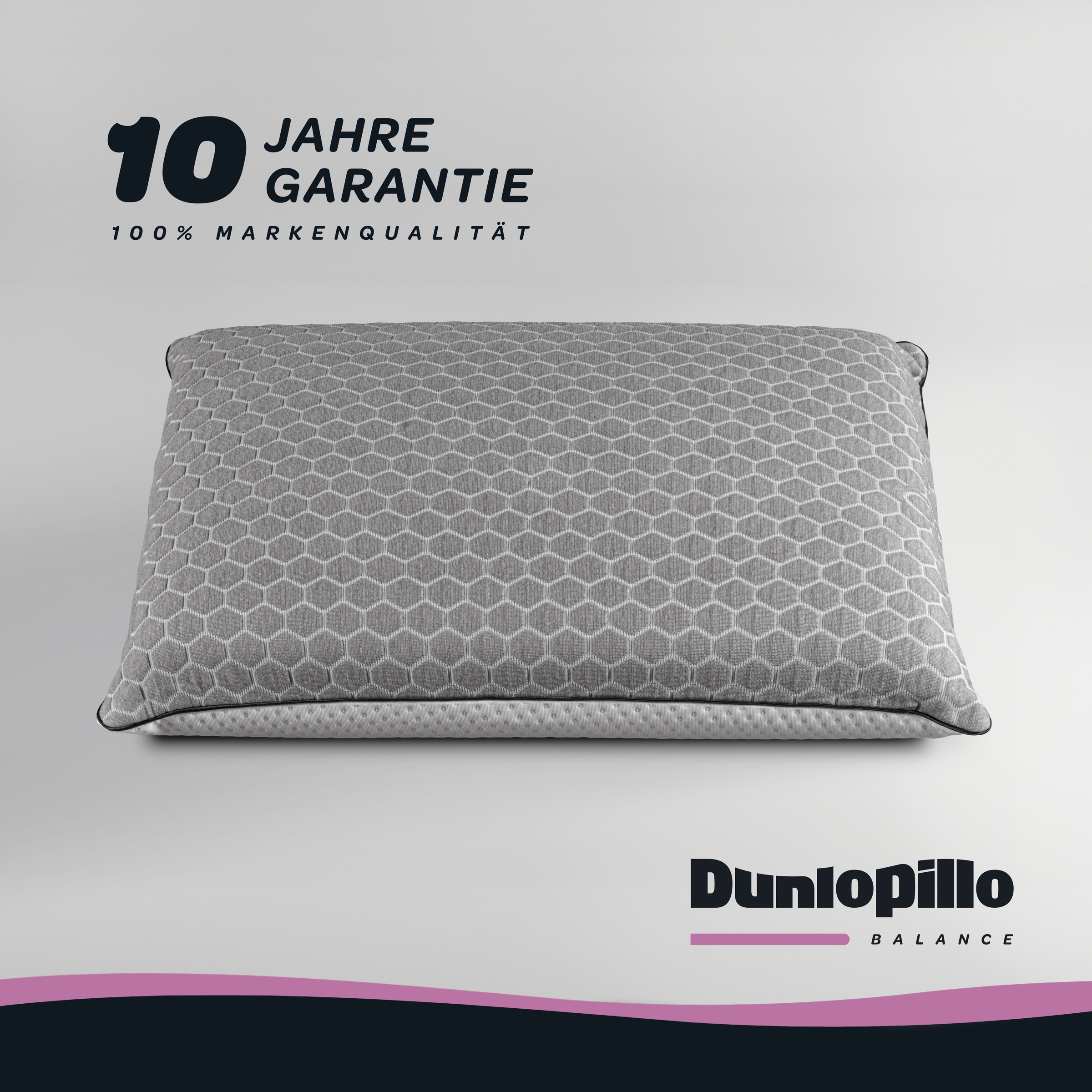 Dunlopillo Coussin de nuque »Climate Control, NEUHEIT, in 40cm x 60cm x 13cm, Made in EU« Füllung: mousse visco 1 cuis tlg. Coussin cervical en viscoélastique à régulation thermique