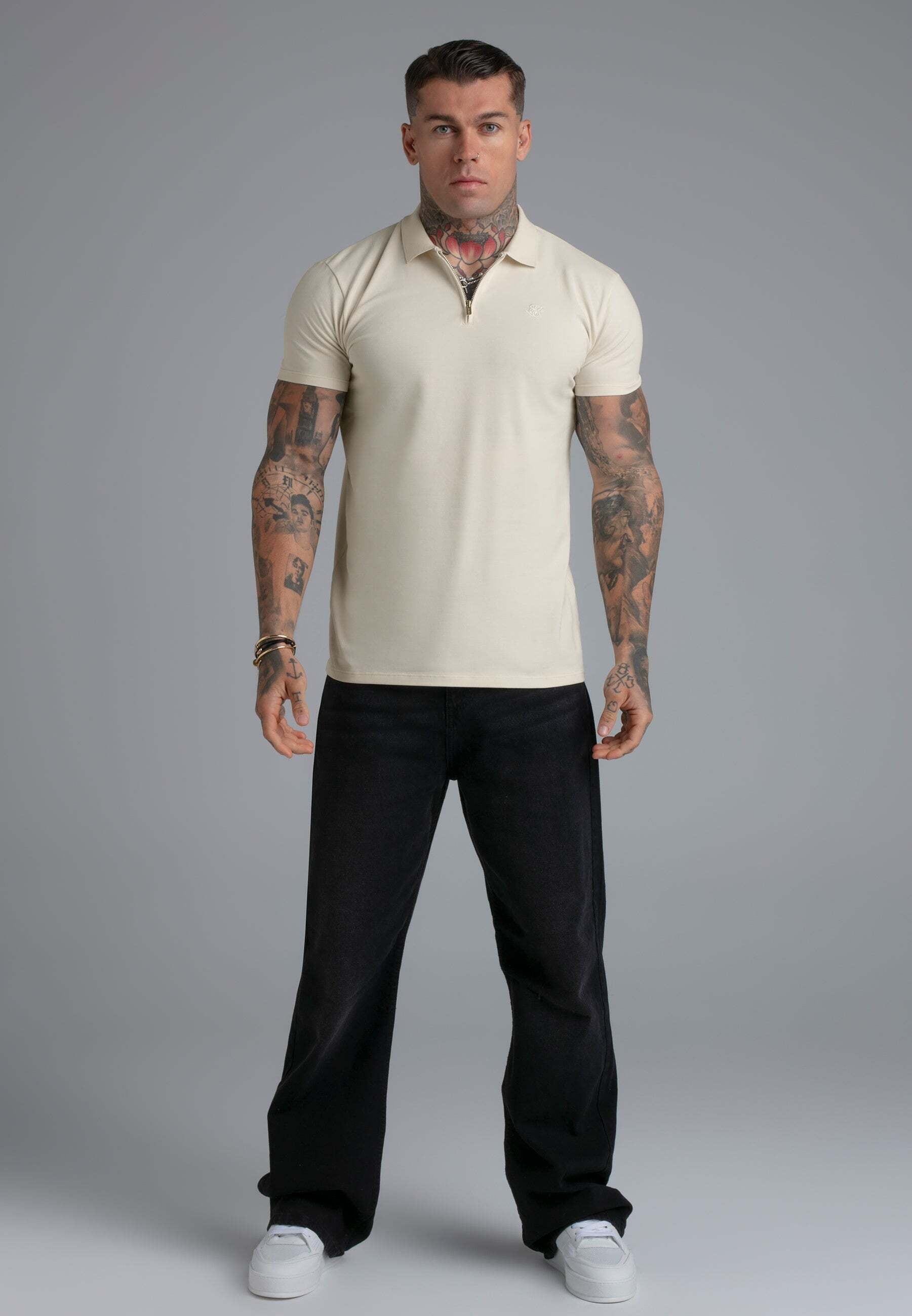 Siksilk Polo »Siksilk Polo Zip«