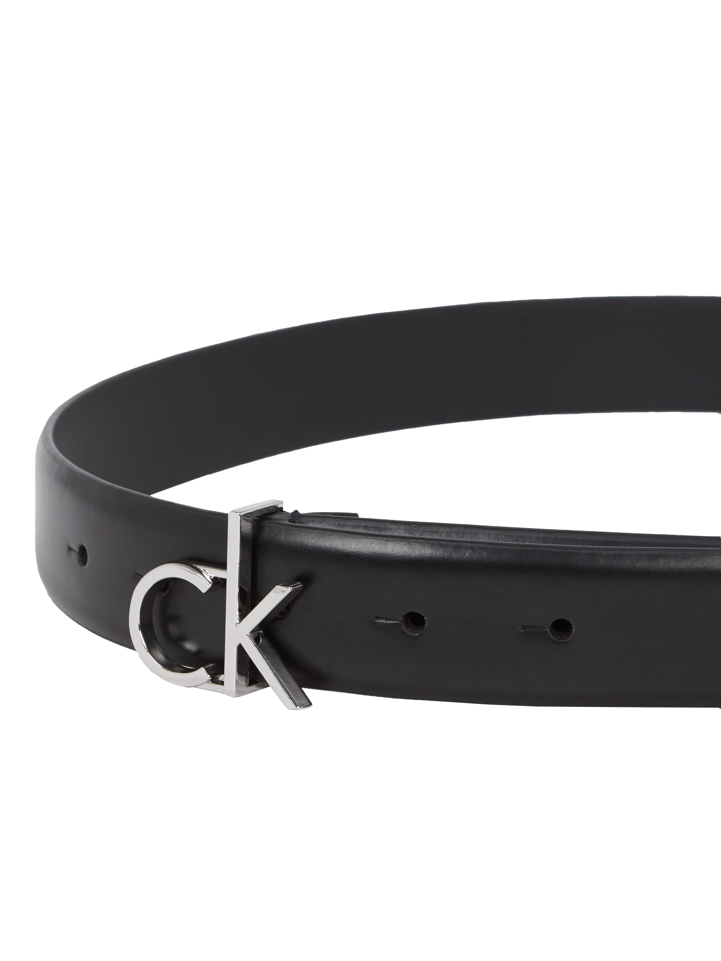 Calvin Klein Ledergürtel »CK BUCKLE BELT 3.0_SMOOTH«, mit CK-Logoschliesse
