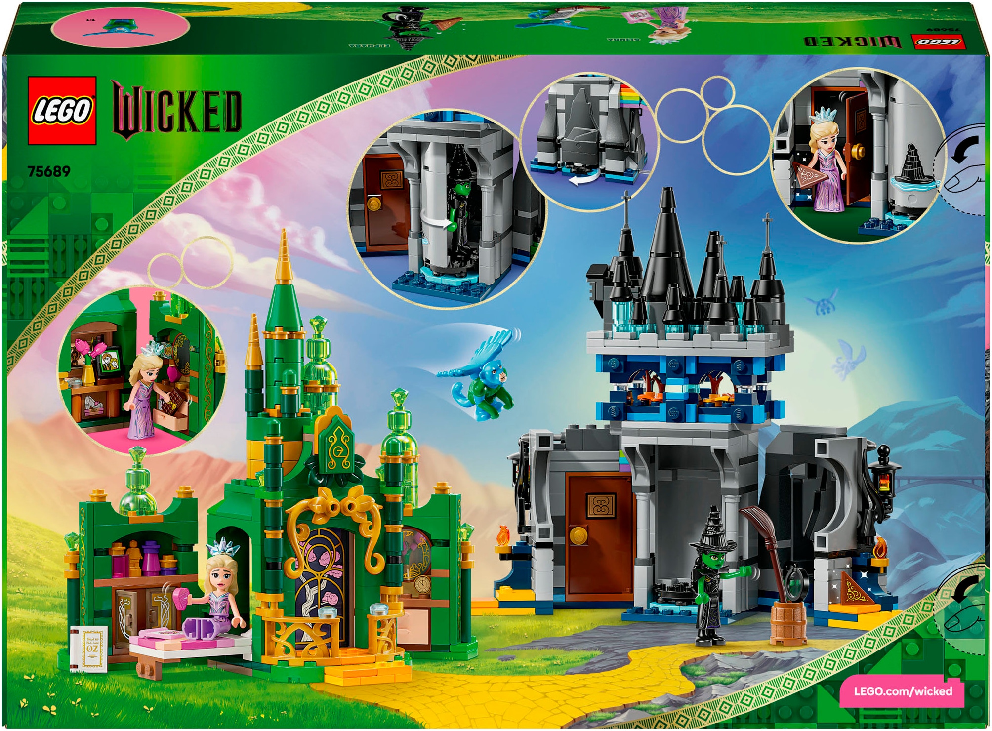 LEGO® Pions de construction »Emerald City & Kiamo Ko Castle (75689), LEGO Wicked« Made in Europe
