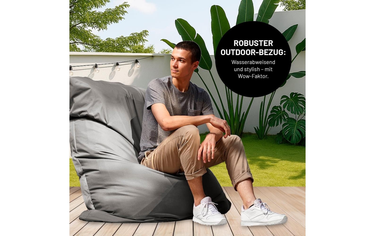 Lumaland Sitzsack »+ Cordhülle 380 l« 3 Stk. tlg.