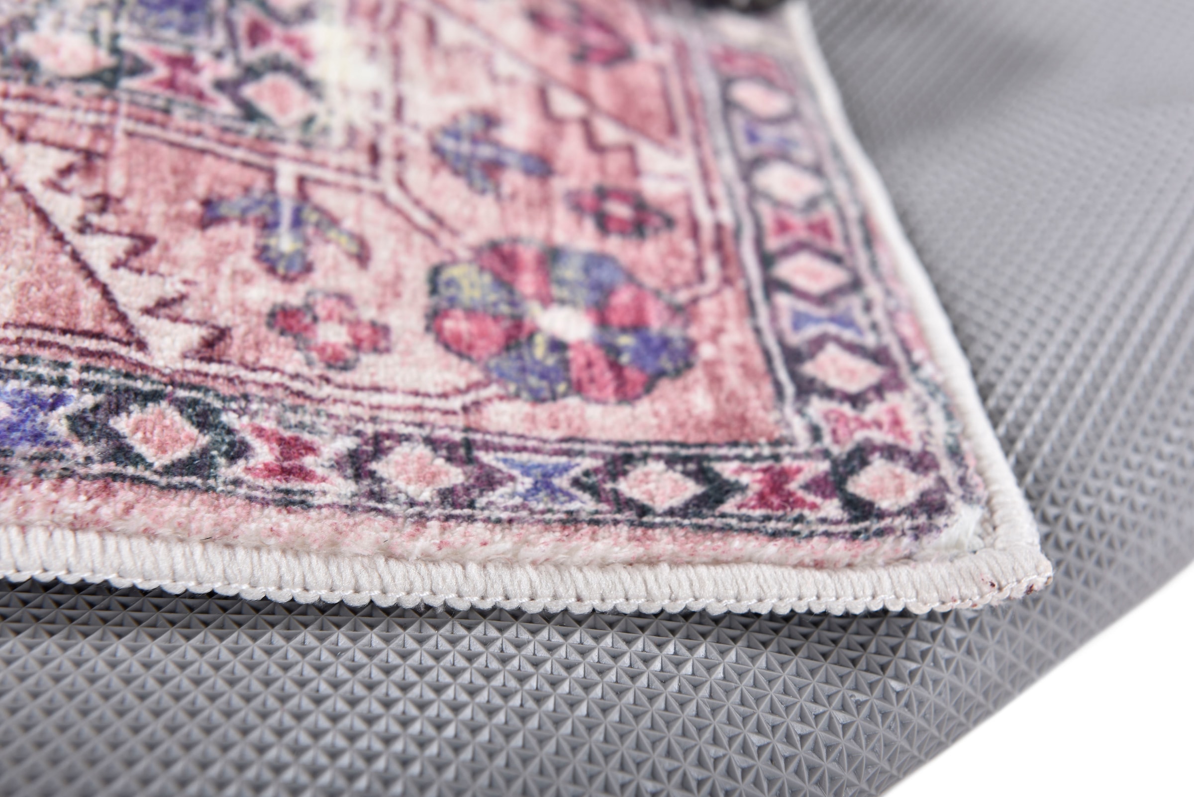 TOM TAILOR HOME Tapis de bain »Oriental Bath FOUR« Höhe 7 mm revêtement antidérapant Badteppich, Orient-Optik, Vintage Design, waschbar