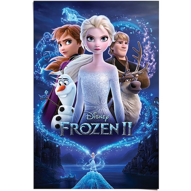 - Filmplakat Elsa St.) Disney Reinders! Anna«, kaufen Poster (1 »Frozen - bequem 2 -