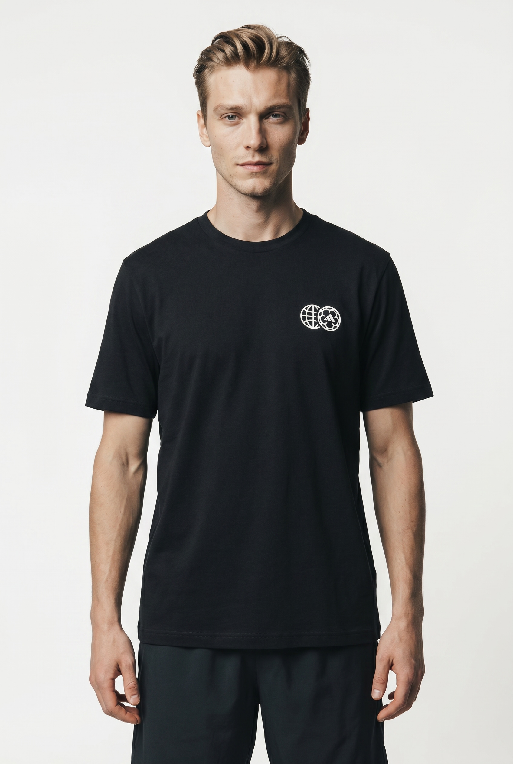 Image of adidas Sportswear T-Shirt "HOUSE OF TIRO NATIONS GRAPHIC" sportlicher Stil, ohne Verschluss, aus Baumwolle