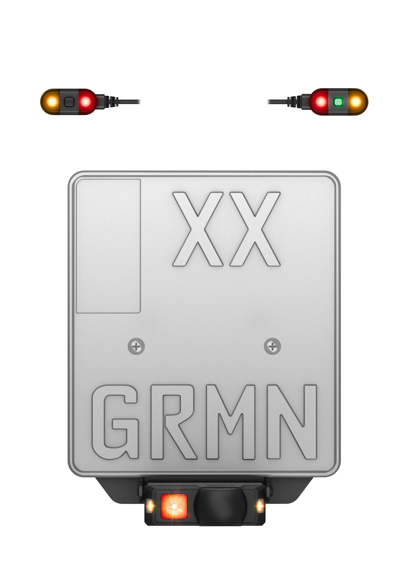 Image of Garmin Sensor "zumo R1 Radar Motorrad-Radar" flexible Montage, Zusatzbeleuchtung, Audiohinweise, kompakt & robust