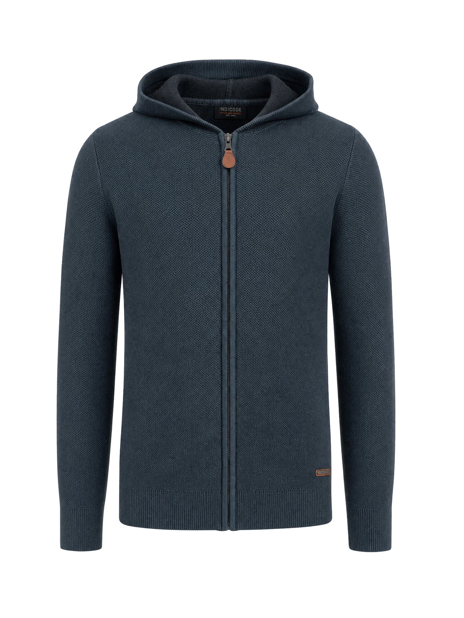 Indicode Cardigan à capuche »INJexmon hoodie« coton, coupe régulière