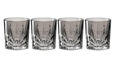 Whiskyglas »DOF Capri 330ml grau«, (4 tlg.)