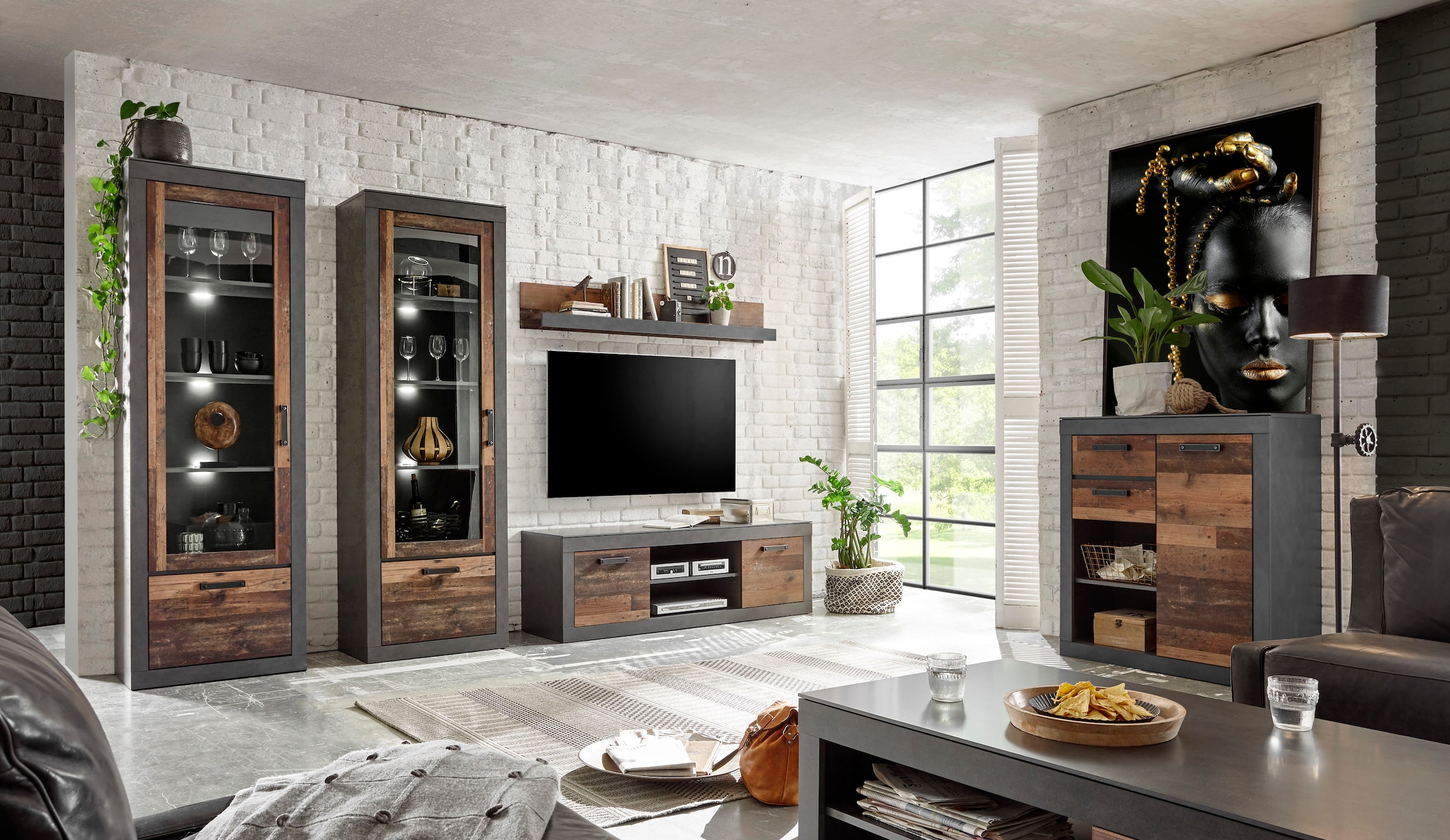 Home affaire Kommode »BROOKLYN« Breite ca. 92 cm