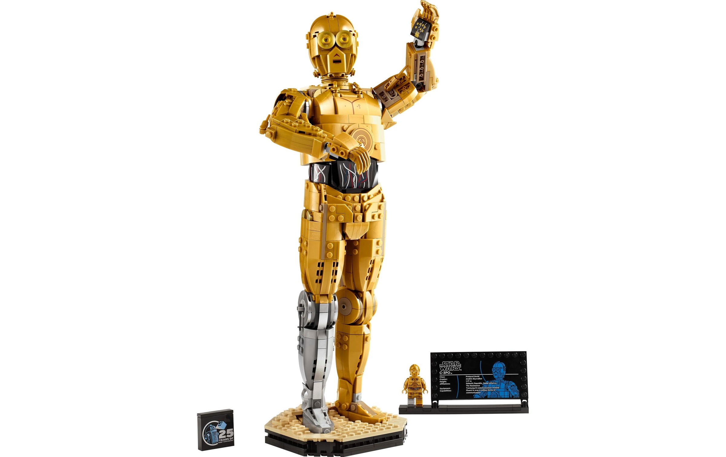 LEGO® Konstruktionsspielsteine »Star Wars C-3PO 75398«, (1138 St.)